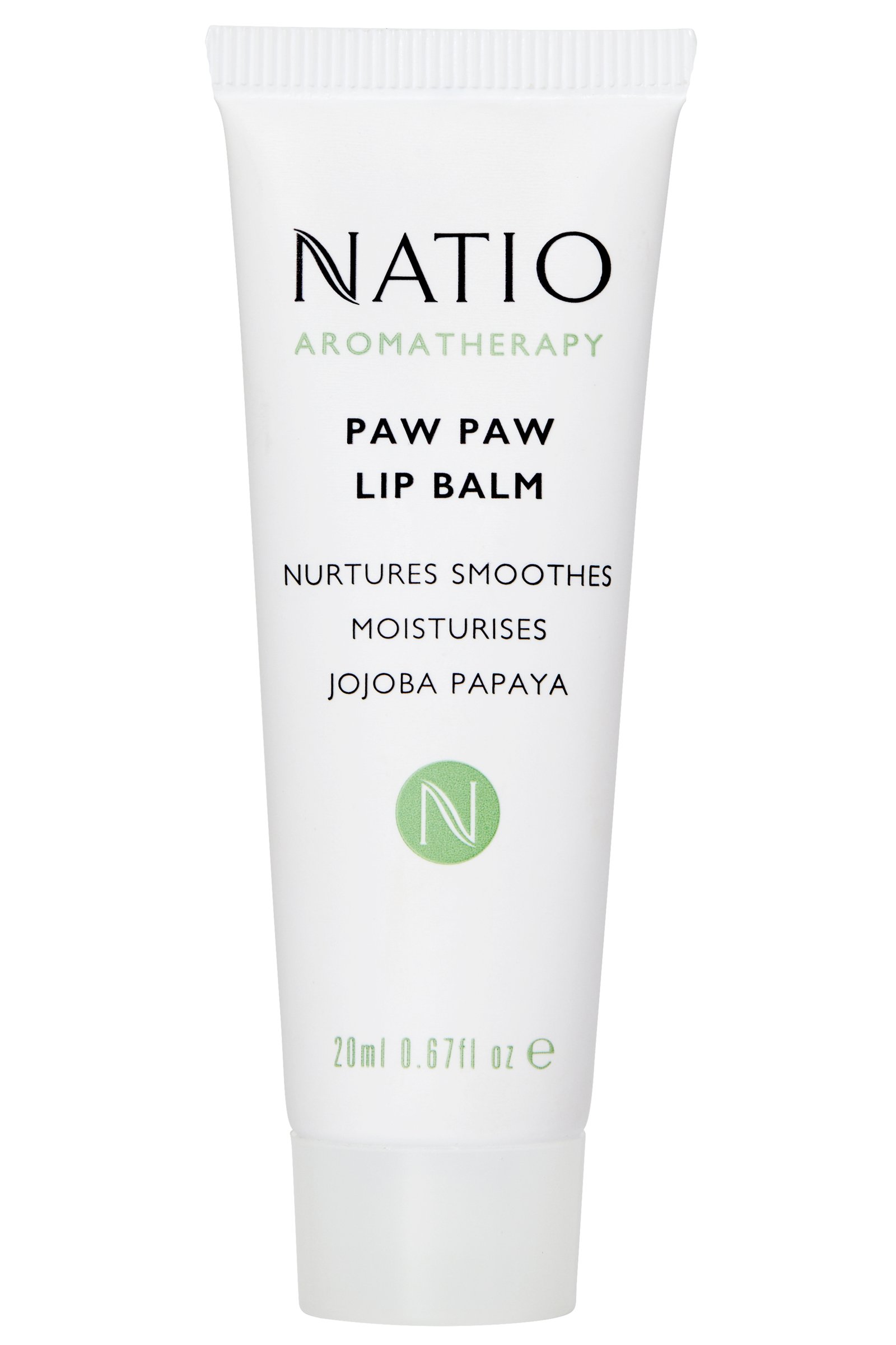 Natio Lip Balm Paw Paw 1 each - Image 1