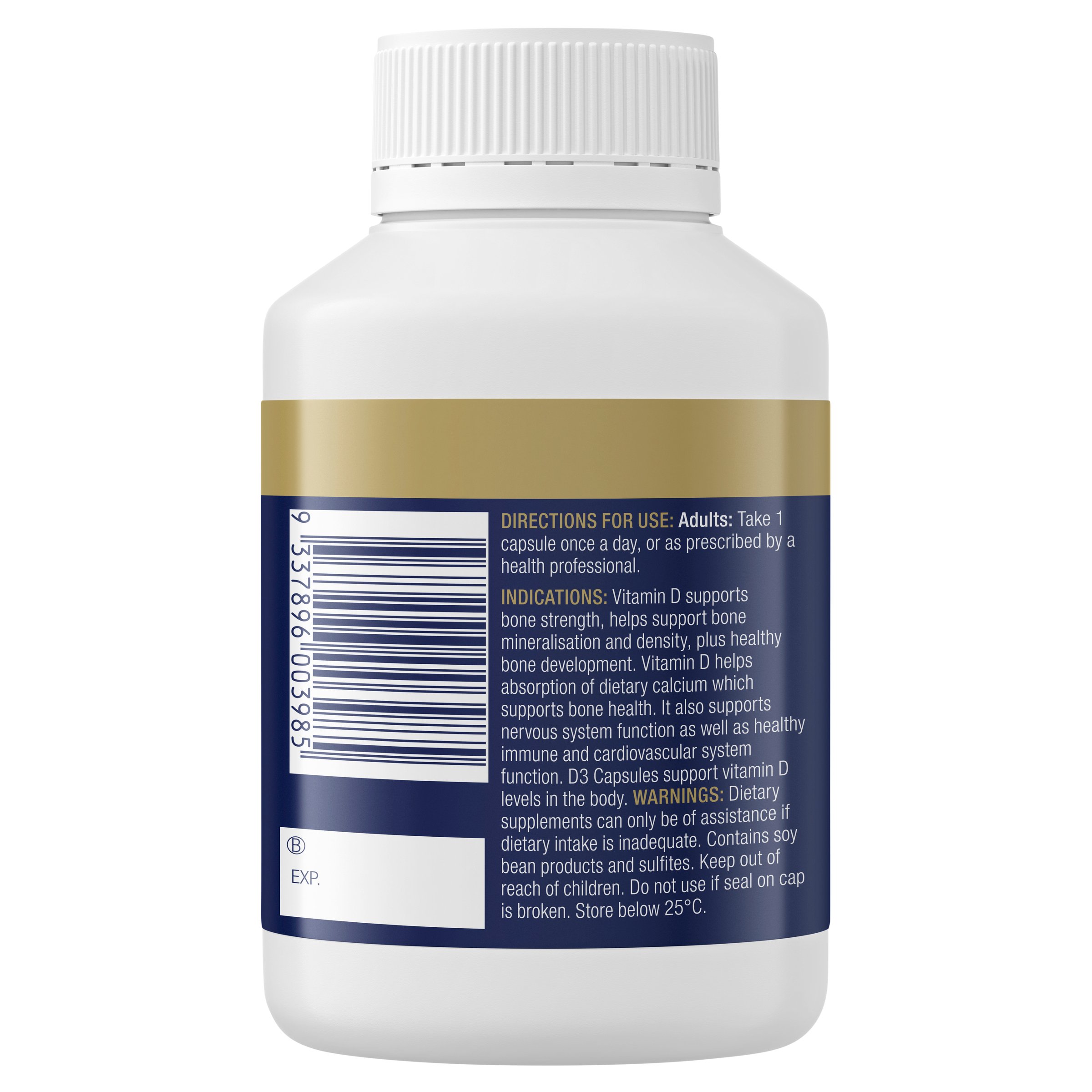 BioCeuticals D3 - 240 capsules - Image 2