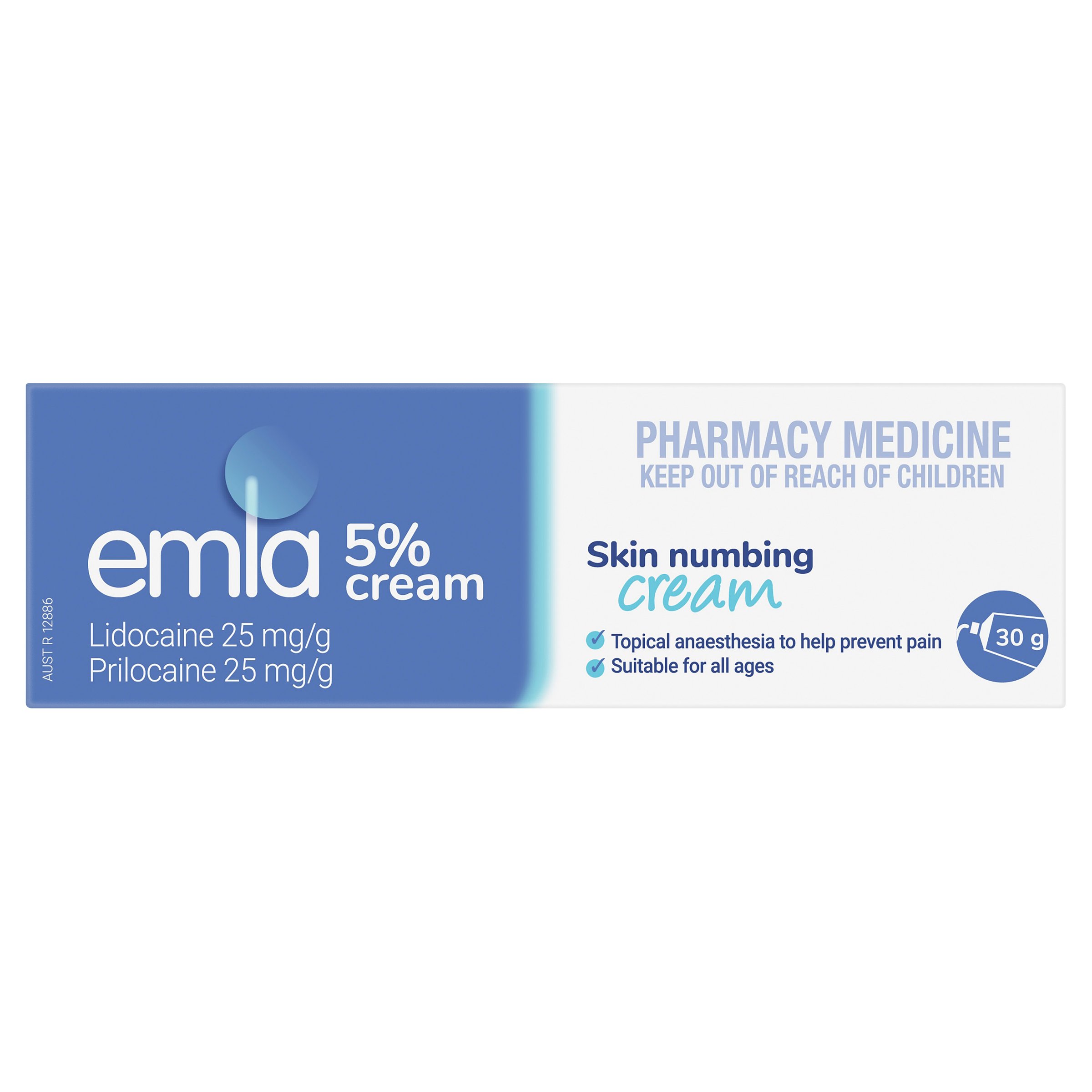 Emla Cream 5% X 30g Tube - Image 1