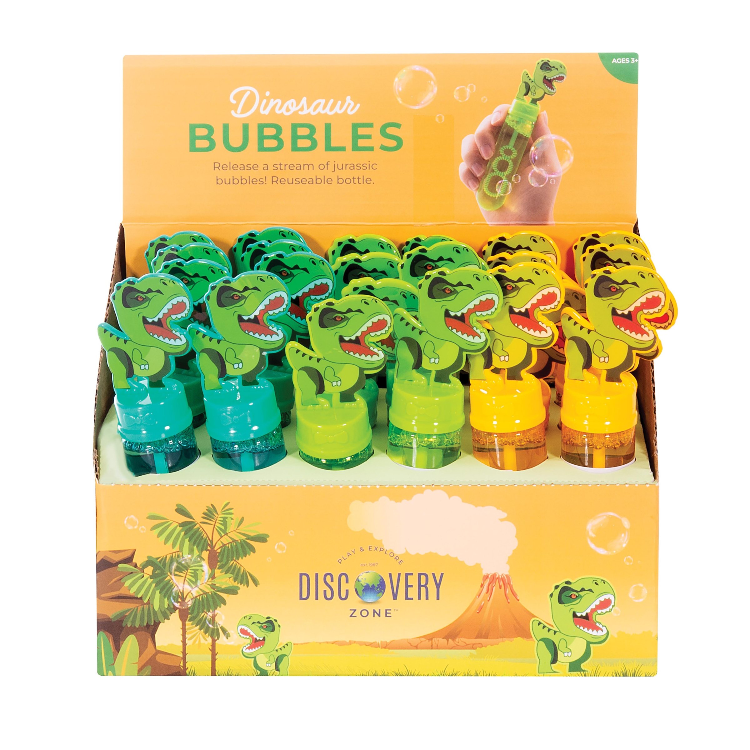 Discovery Zone Dinosaur Bubbles Assorted 1 each