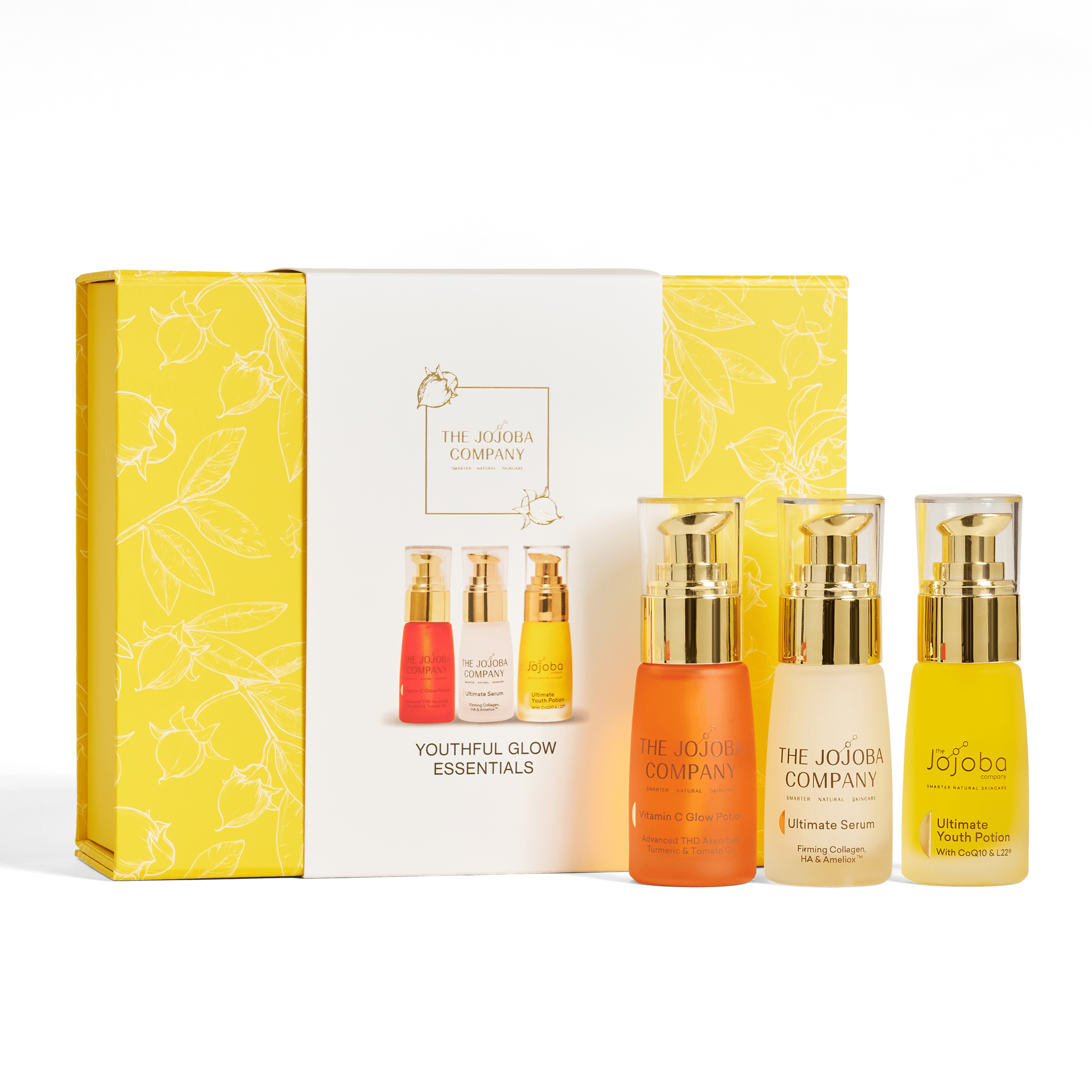 The Jojoba Company Youthful Glow Essentials 3 piece