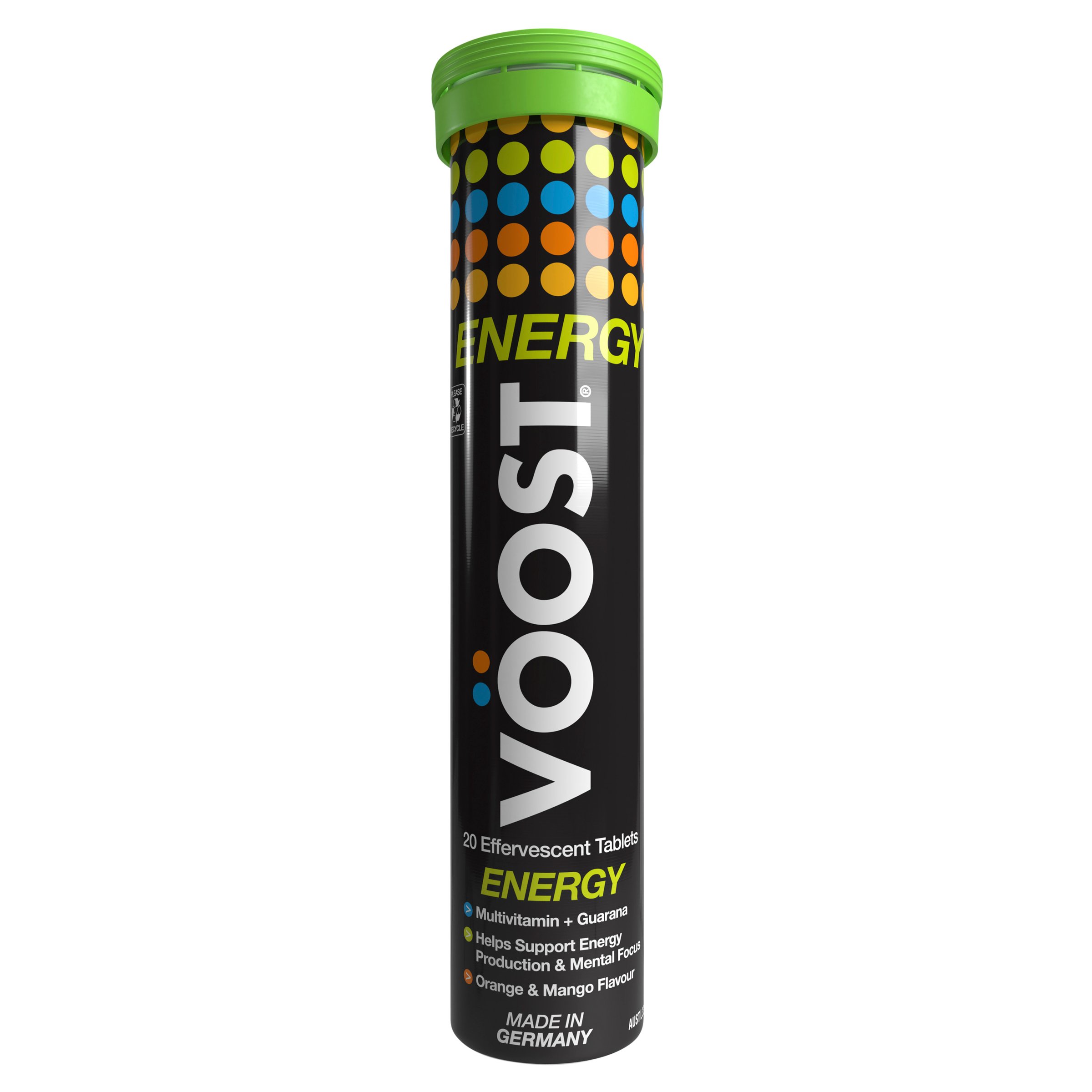 Voost Energy Orange & Mango Effervescent 20 tablets - Image 1