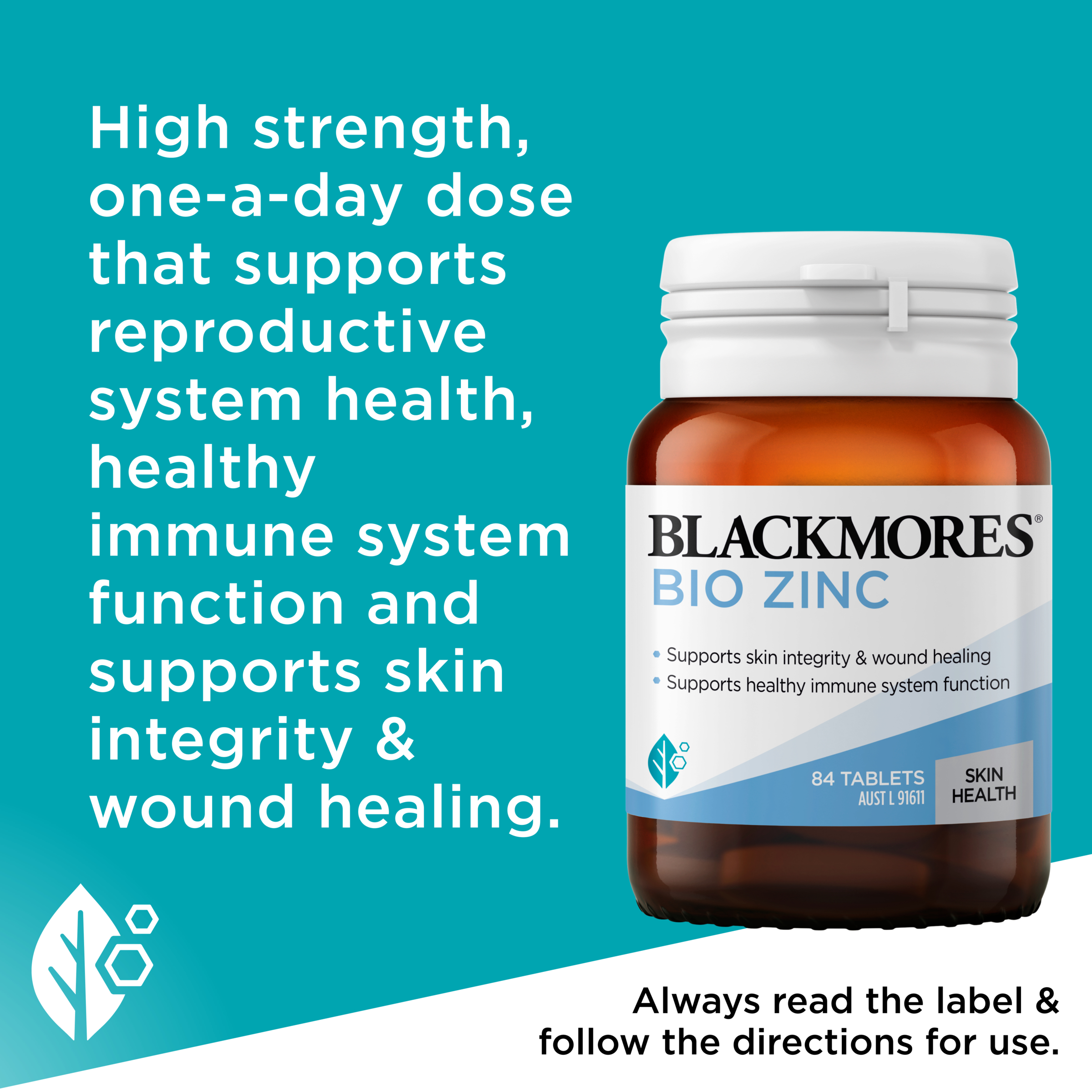 Blackmores Bio Zinc 84 tablets - Image 7