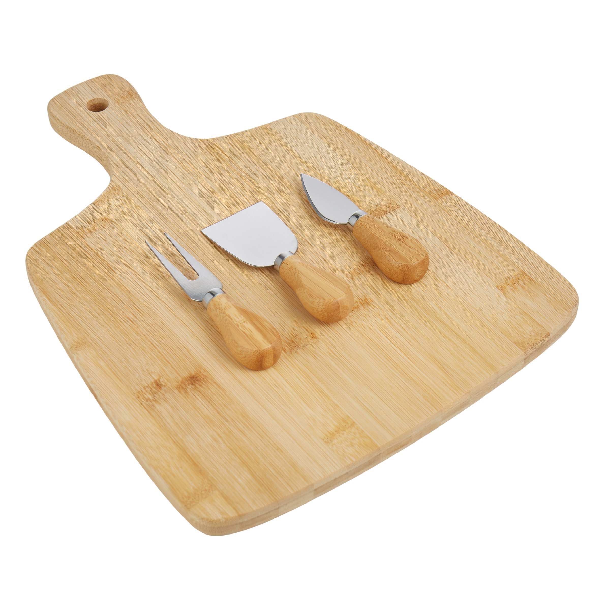 Davis & Waddell Bamboo Cheese Paddle Knives Set 3 piece