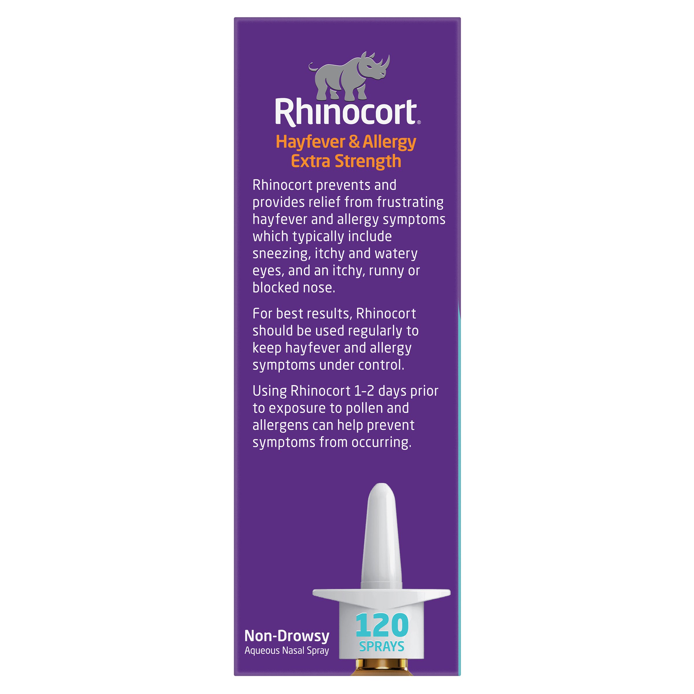 Rhinocort Nasal Spray 64mcg - 120 doses - Image 3