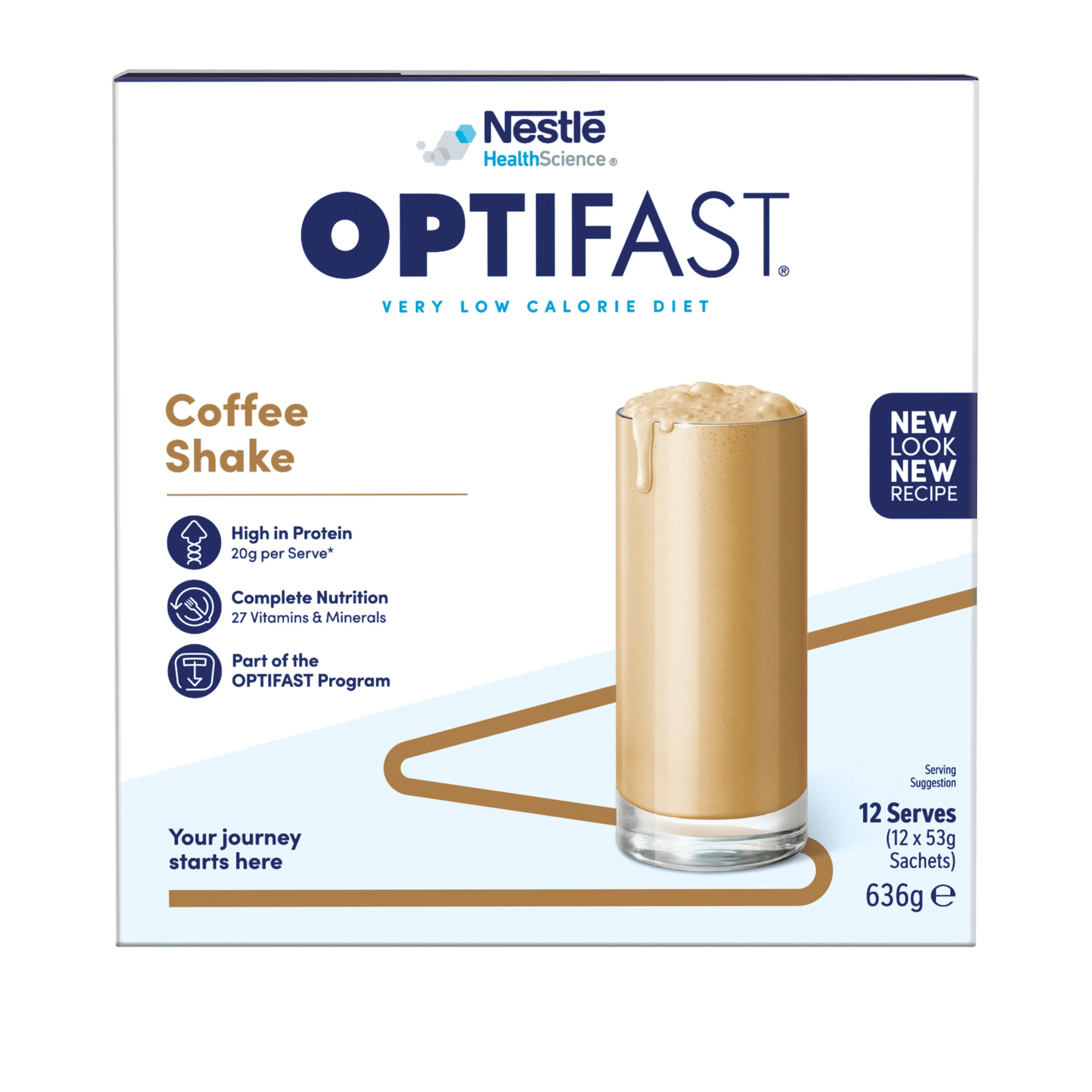 Optifast VLCD Shake Coffee 12 pack - Image 3