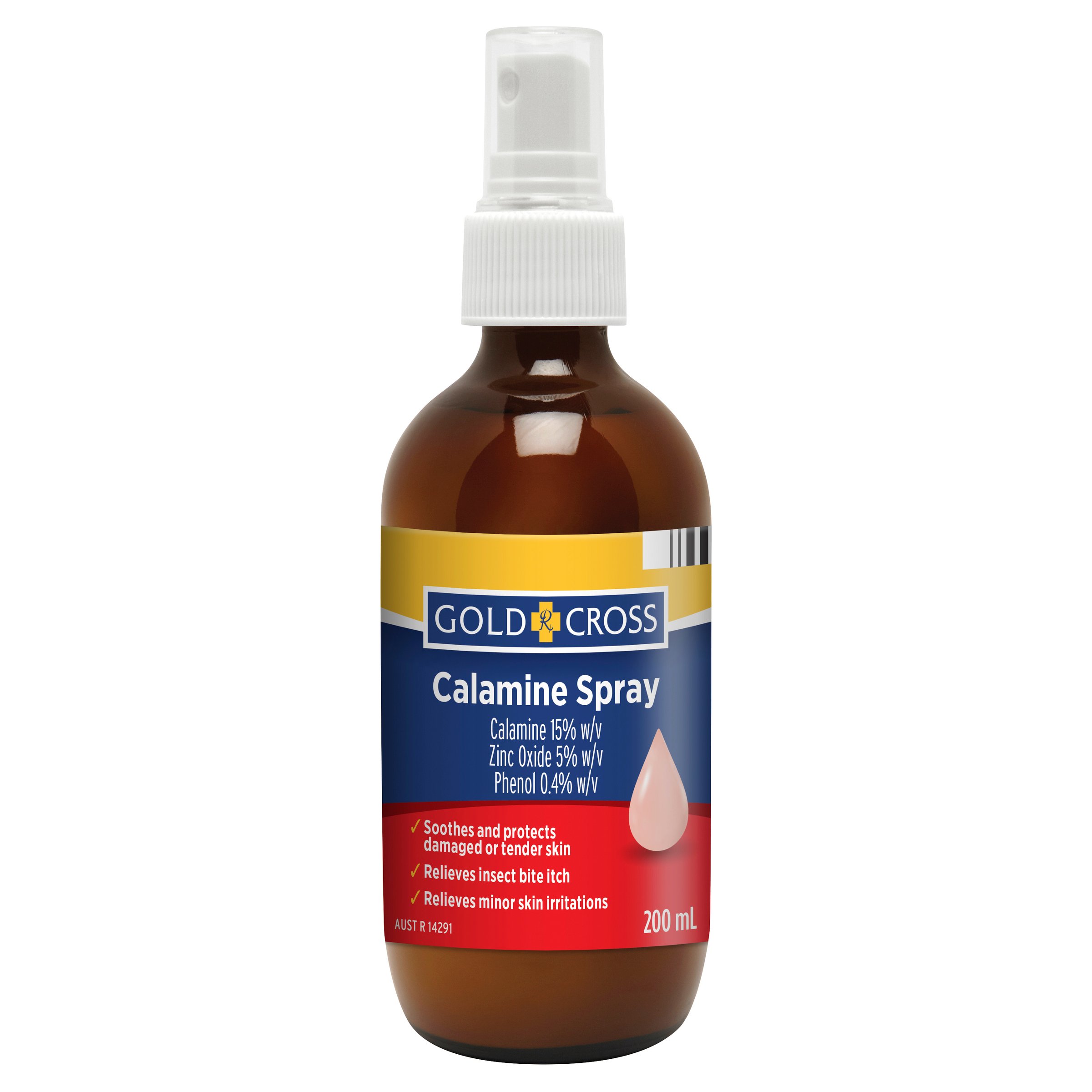 Gold Cross Calamine Lotion Spray 200ml - Image 1