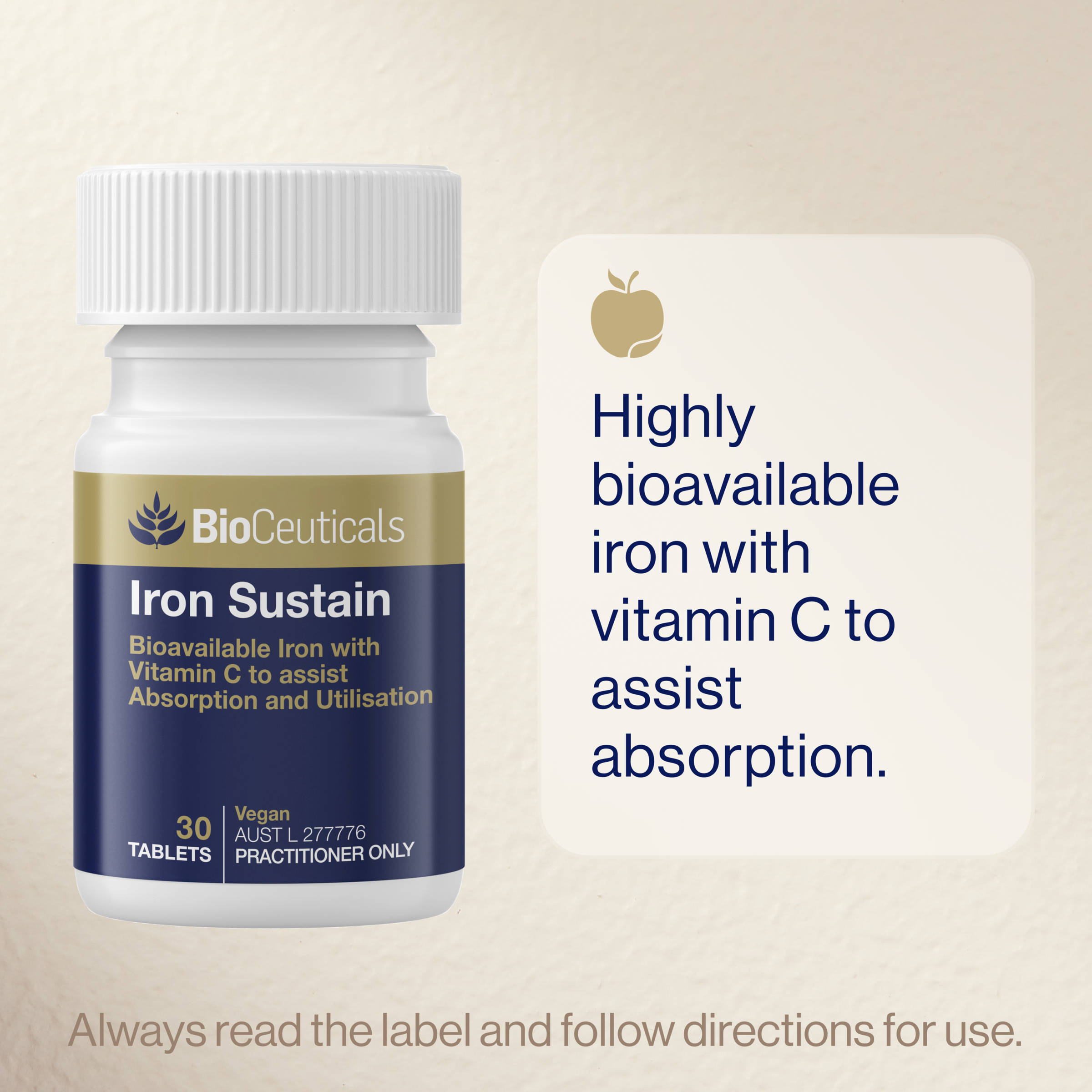 BioCeuticals Iron Sustain 30 tablets - Image 6