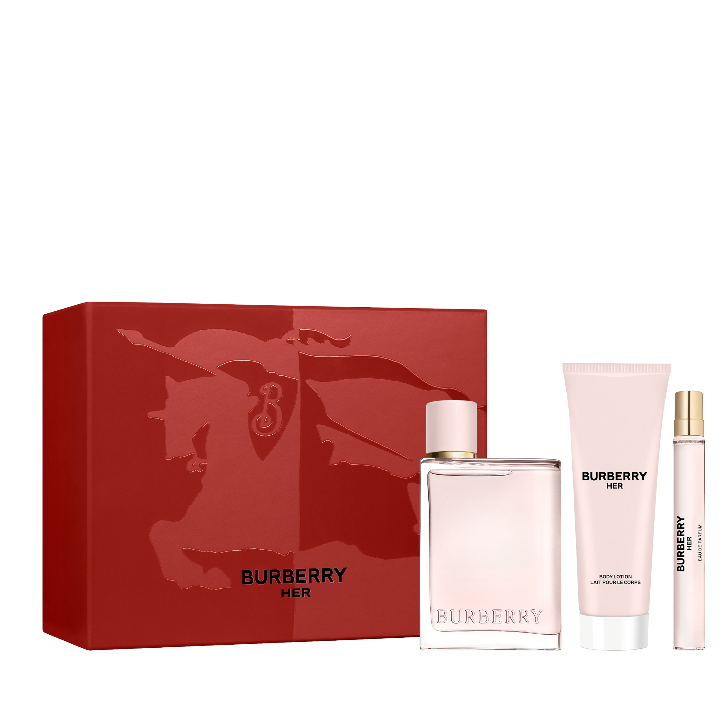 Burberry Her EDP 100ml Gift Set 3 piece - Image 1