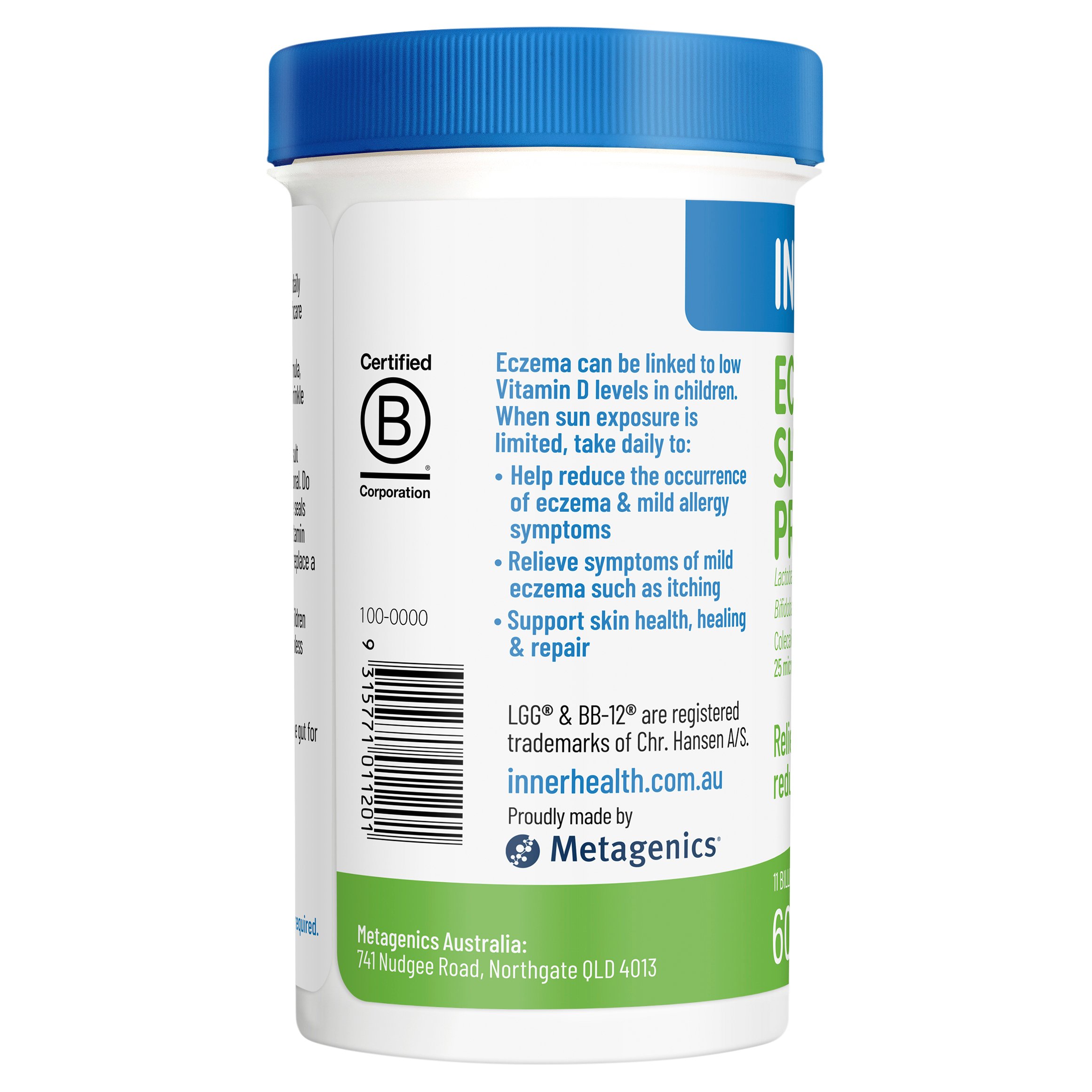 Inner Health Eczema Shield Kids Probiotic 60g - Image 3