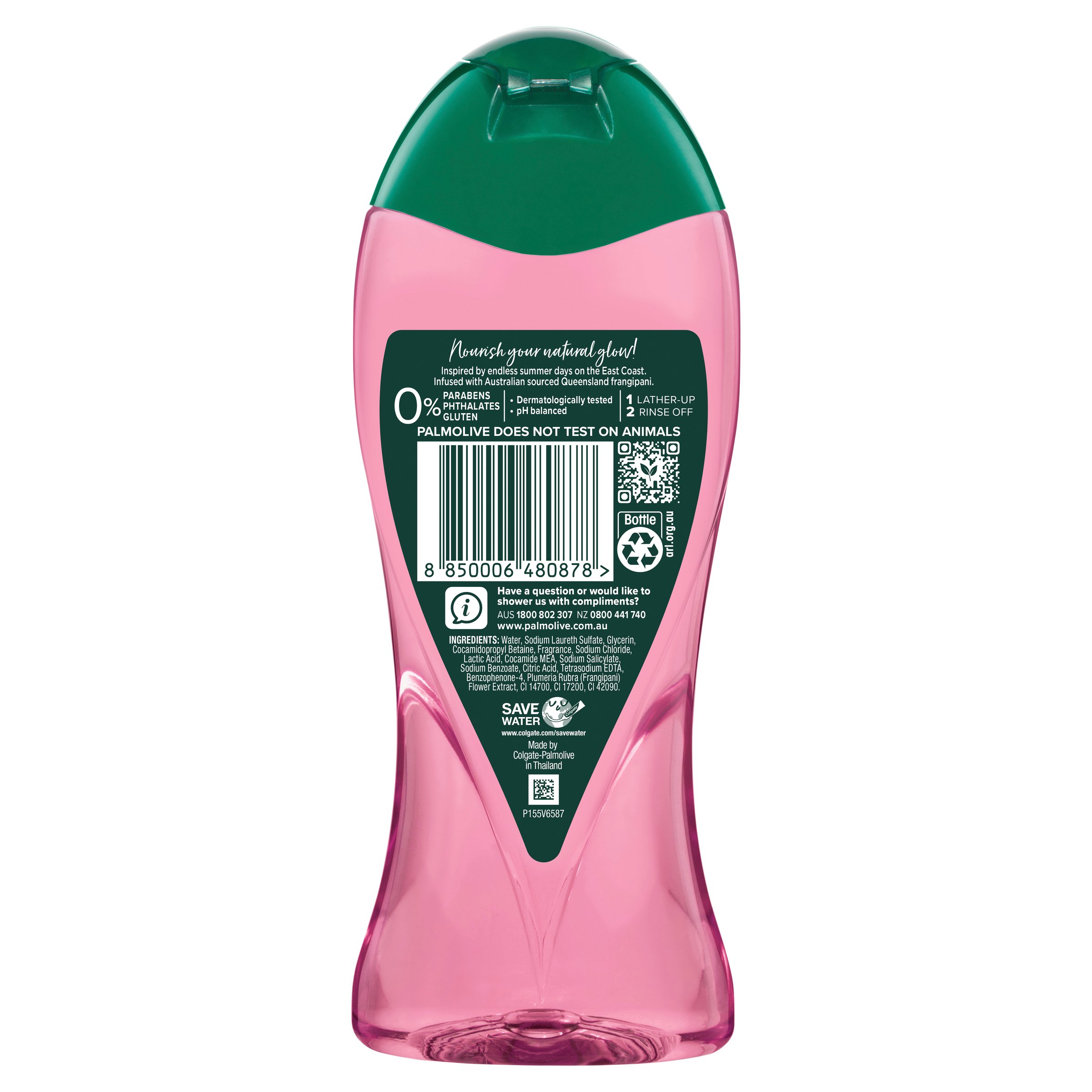 Palmolive Body Wash Luminous Oils Enriching Coconut 400ml - Image 2