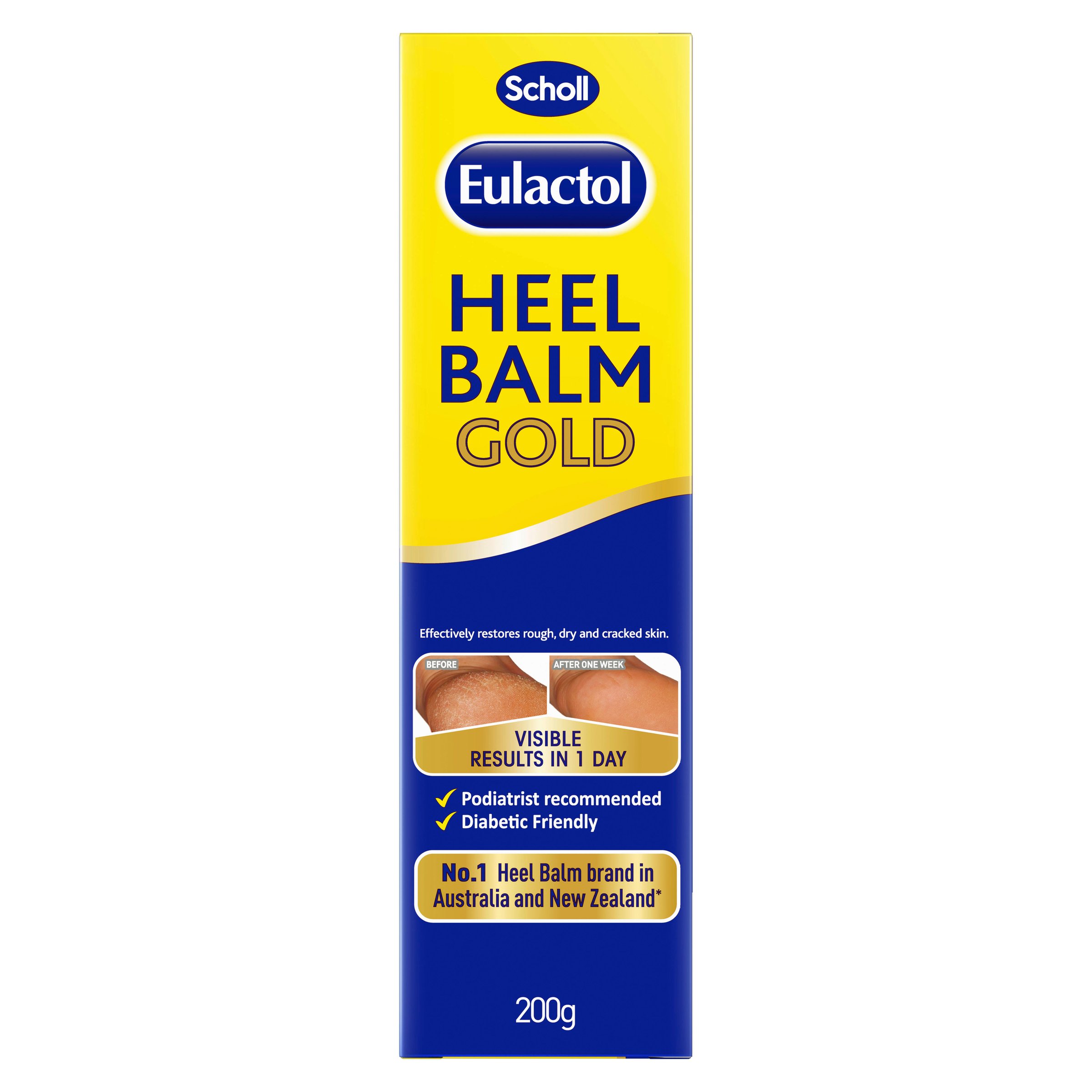 Scholl Eulactol Heel Balm Gold 200g - Image 6