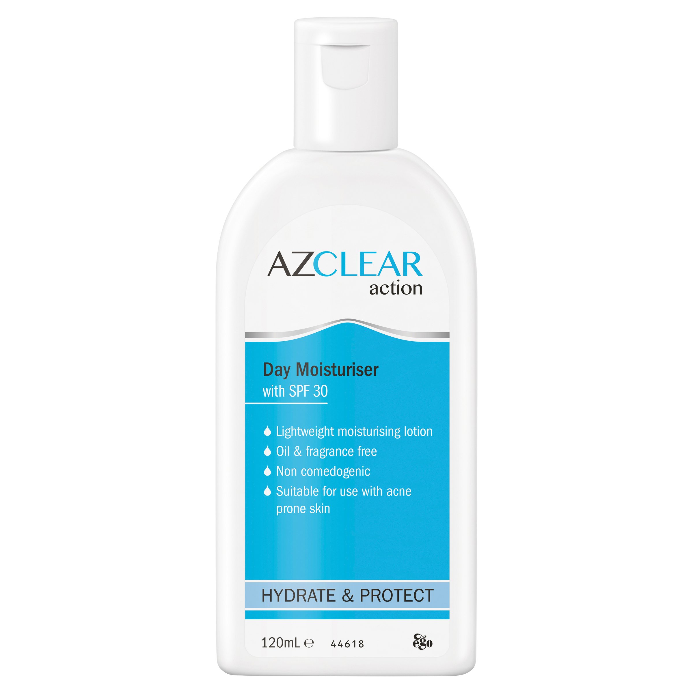 Ego Azclear Action Day Moisturiser SPF30 - 120ml - Image 1