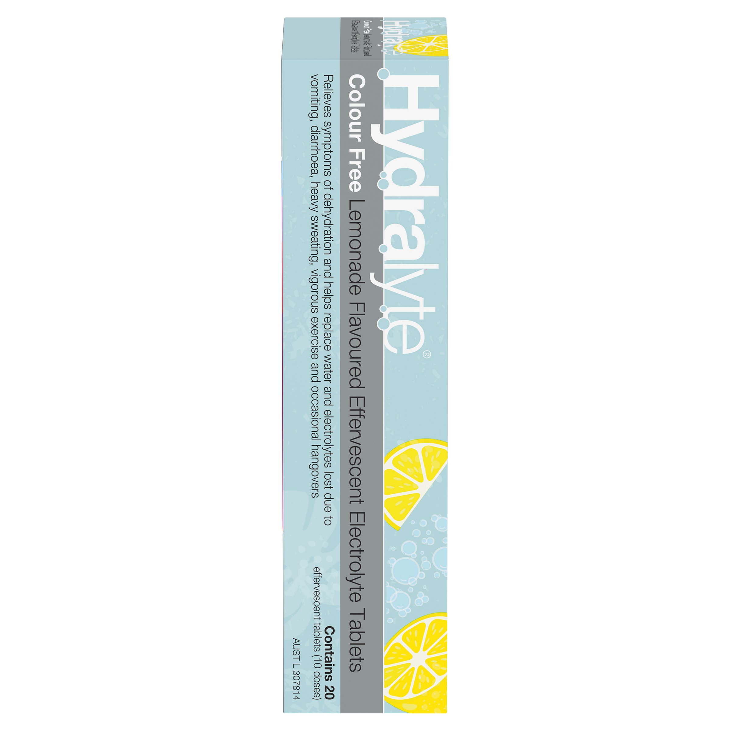 Hydralyte Effervescent Lemonade 20 tablets - Image 1