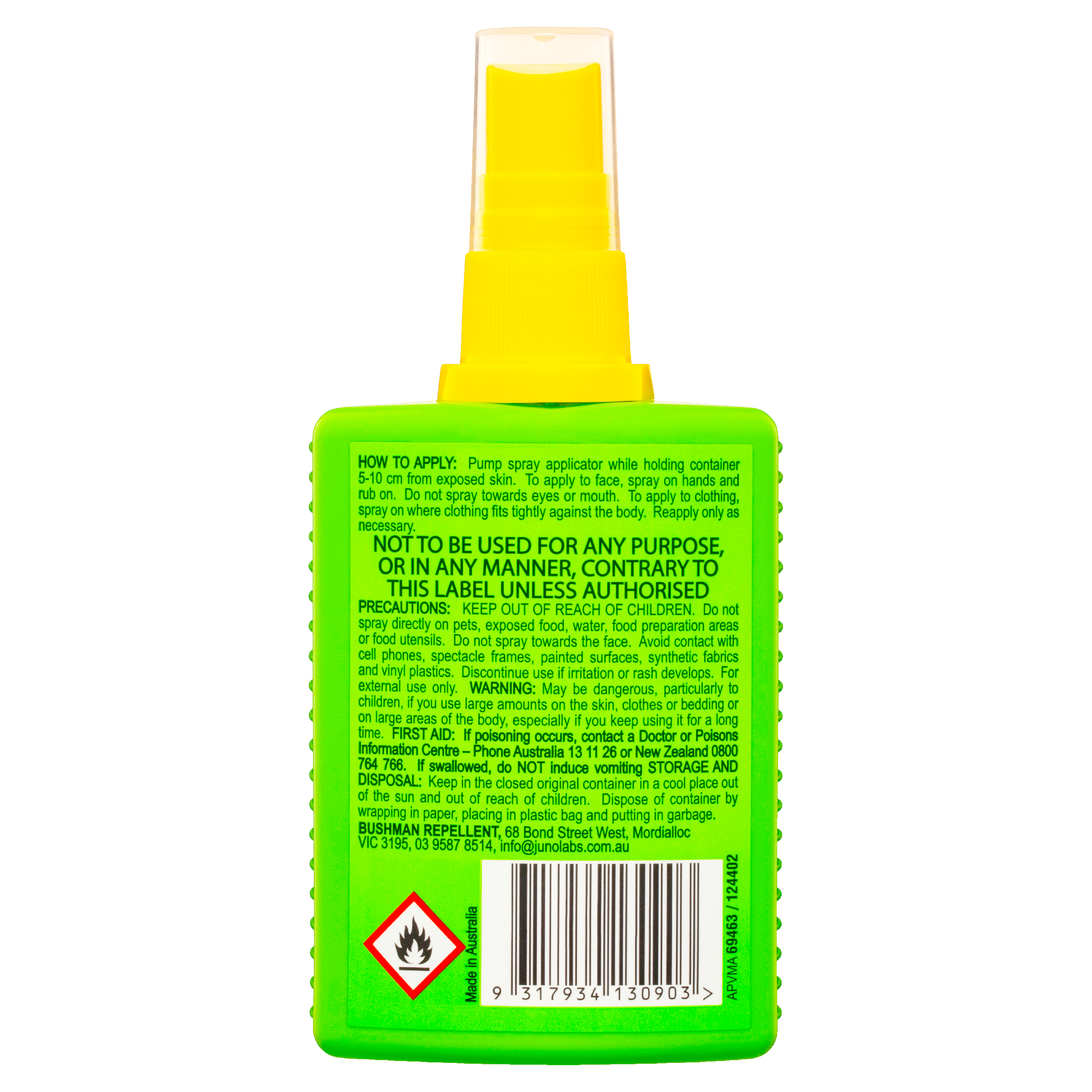 Bushman Plus Sunscreen Pump Spray 100ml - Image 2