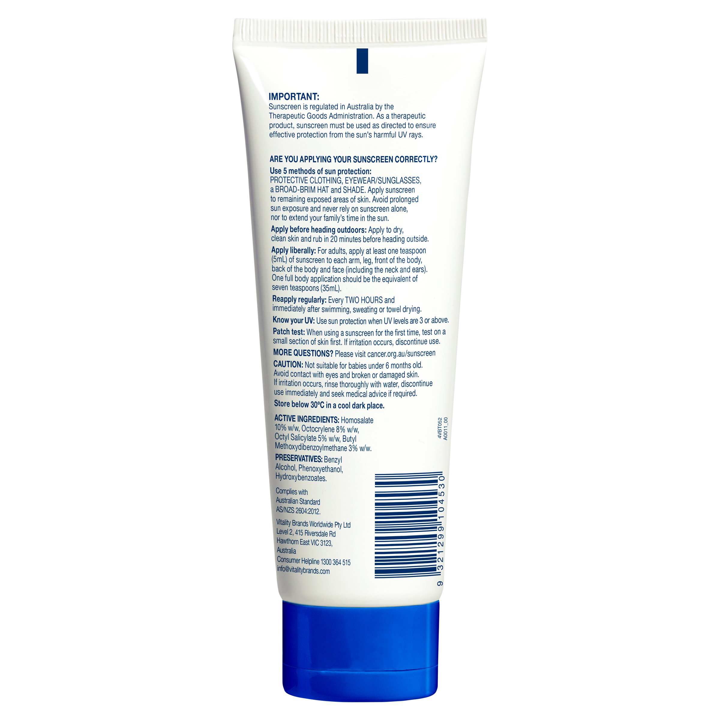 Cancer Council Ultra Sunscreen SPF50+ 250ml - Image 2