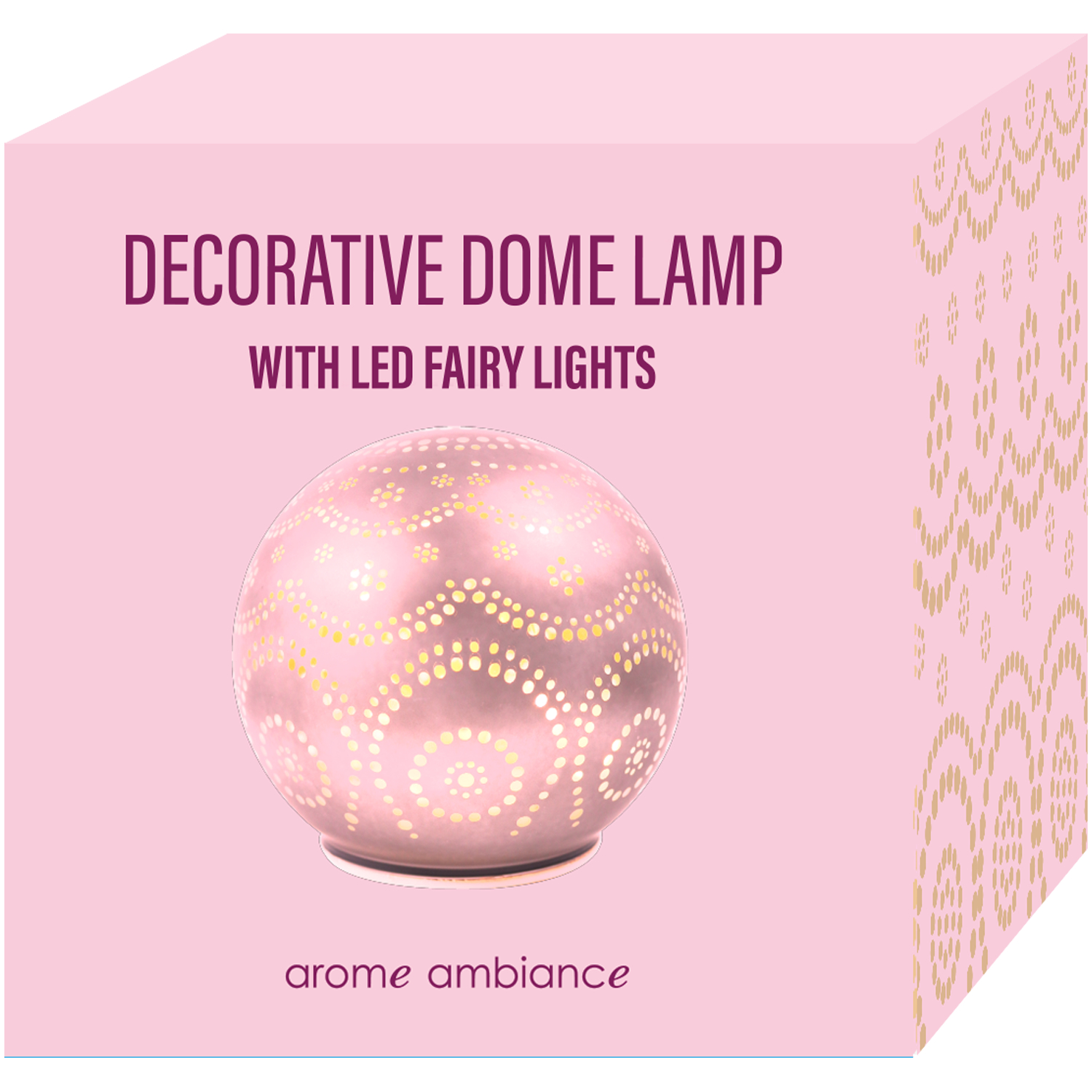 Arome Ambiance Dome Lamp Blush 1 each - Image 1