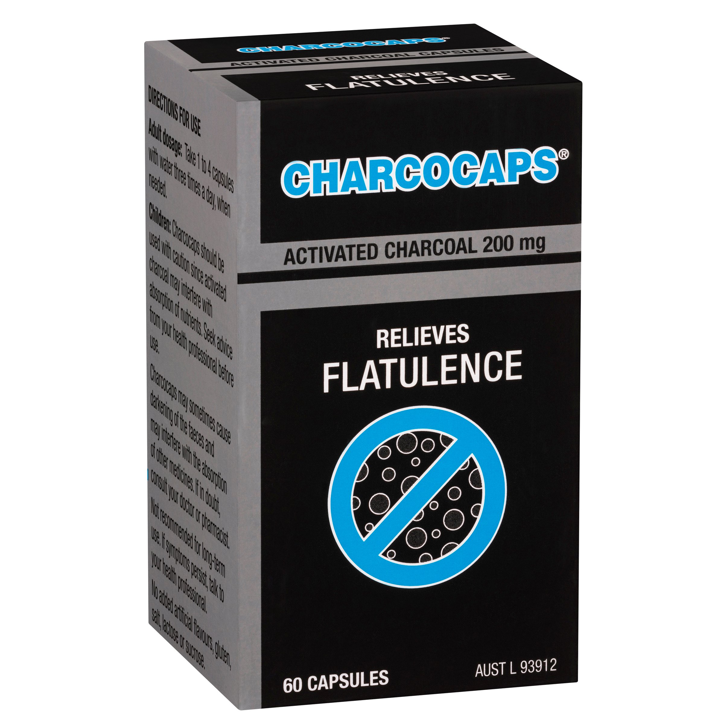 Charcocaps 200mg - 60 capsules - Image 9