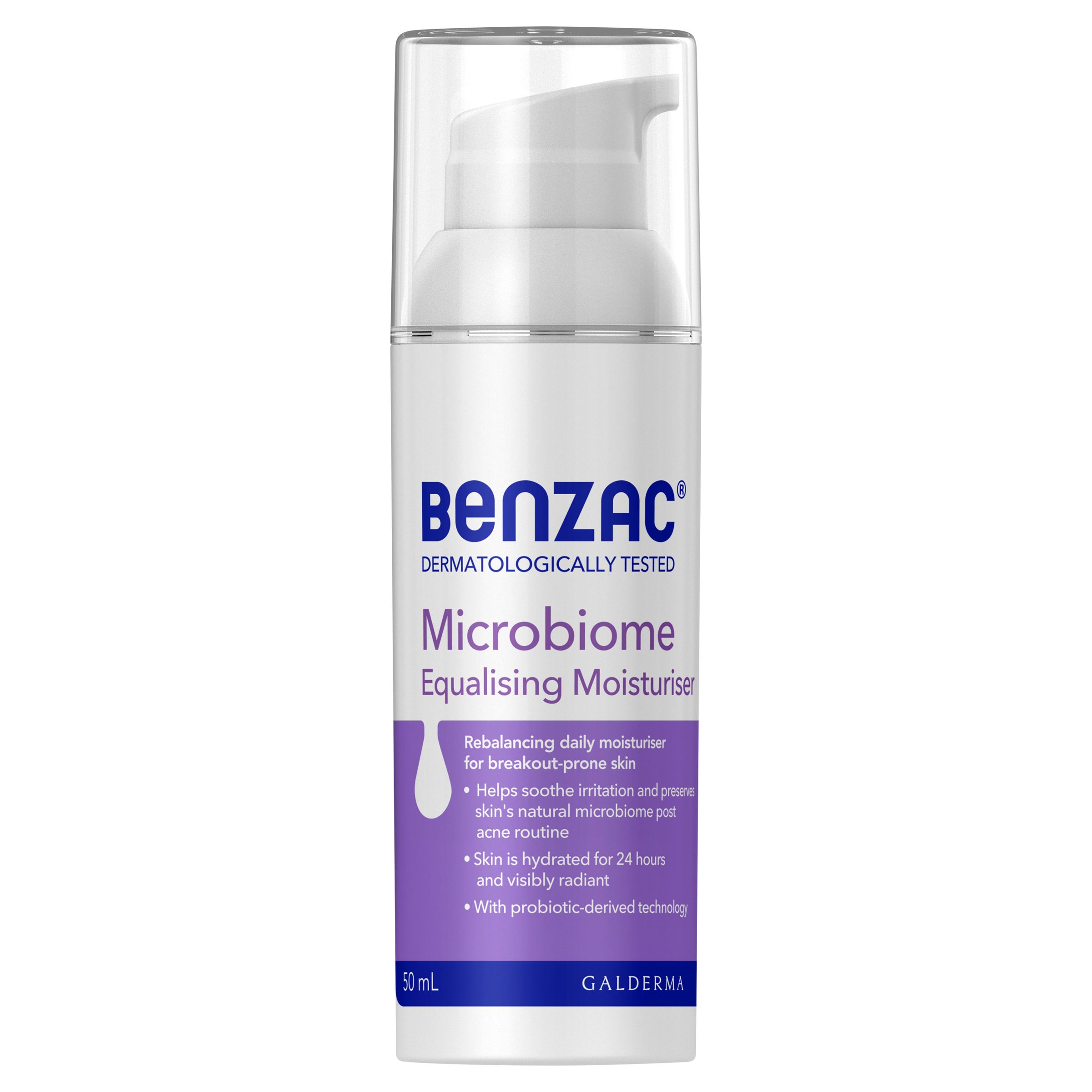 Benzac Microbiome Equalising Moisturiser 50ml - Image 9