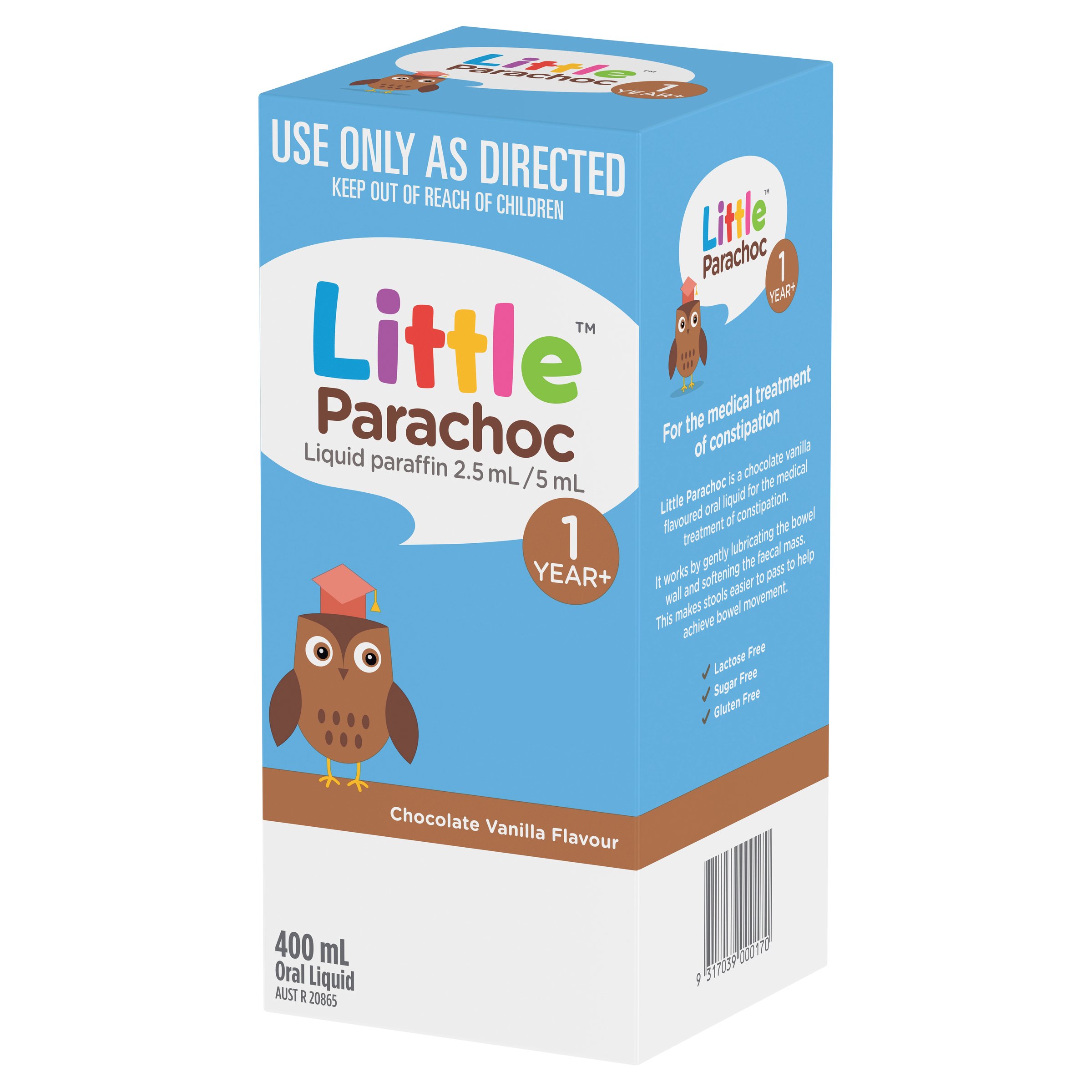 Parachoc Children Emulsion Oral Liquid Chocolate Vanilla Flavoured 400ml - Image 9