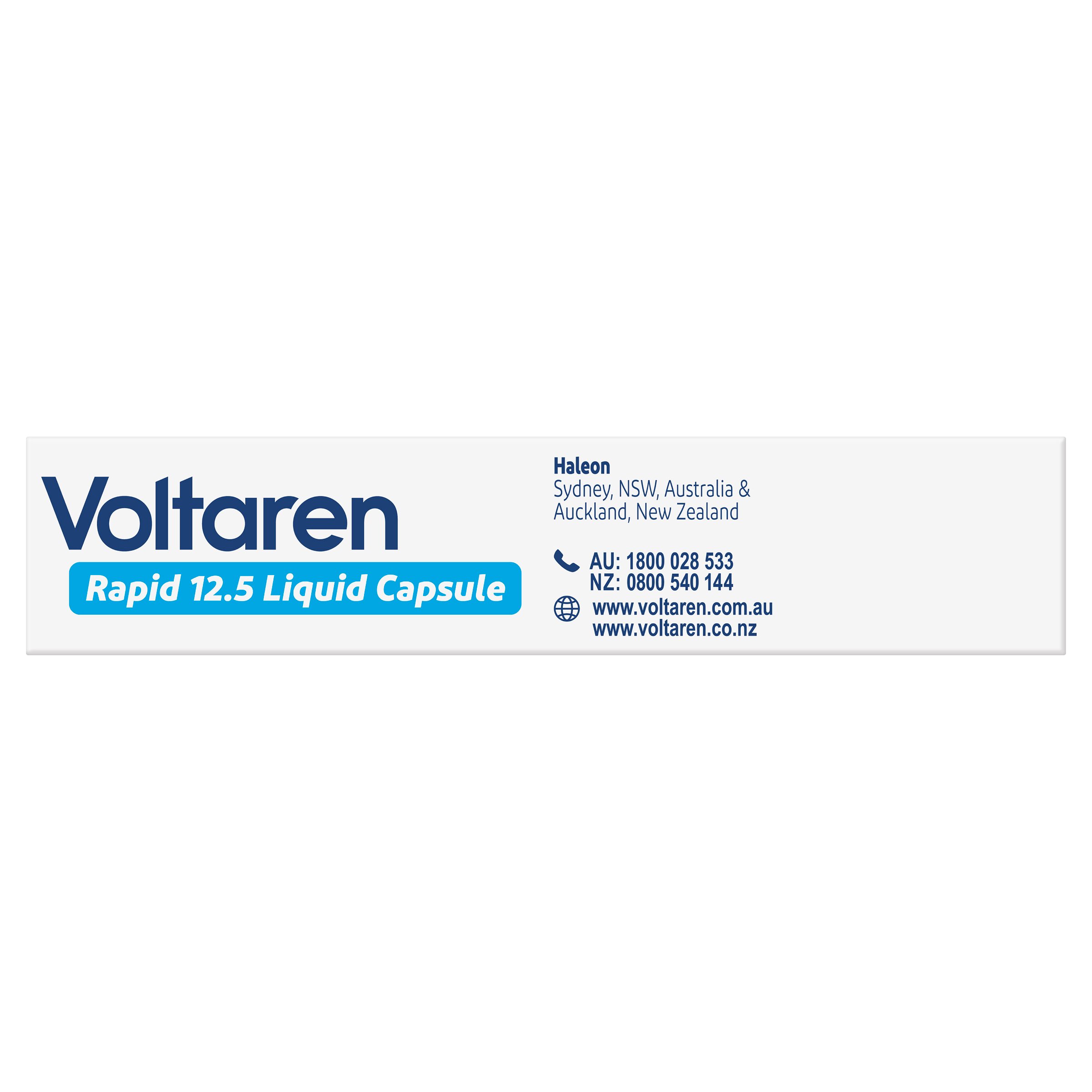 Voltaren Rapid 12.5mg - 20 liquid capsules - Image 5