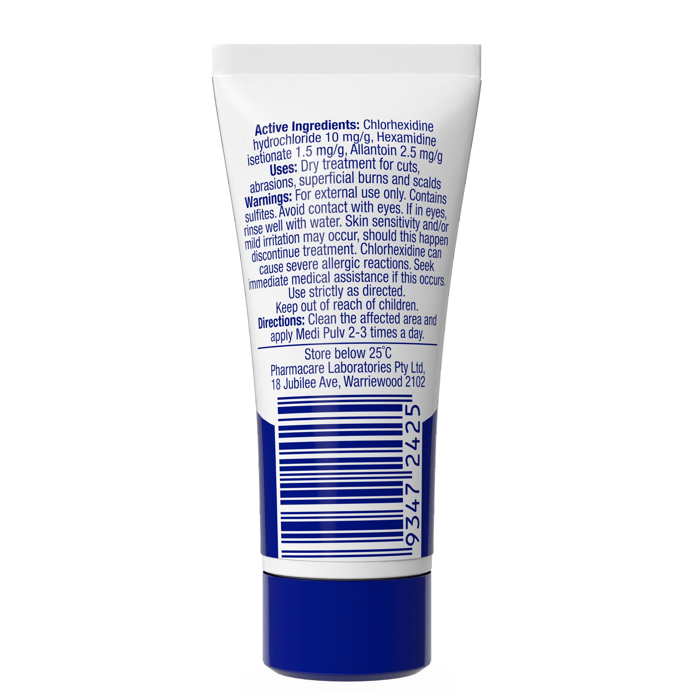 Medipulv Antiseptic Powder 12.5g - Image 2