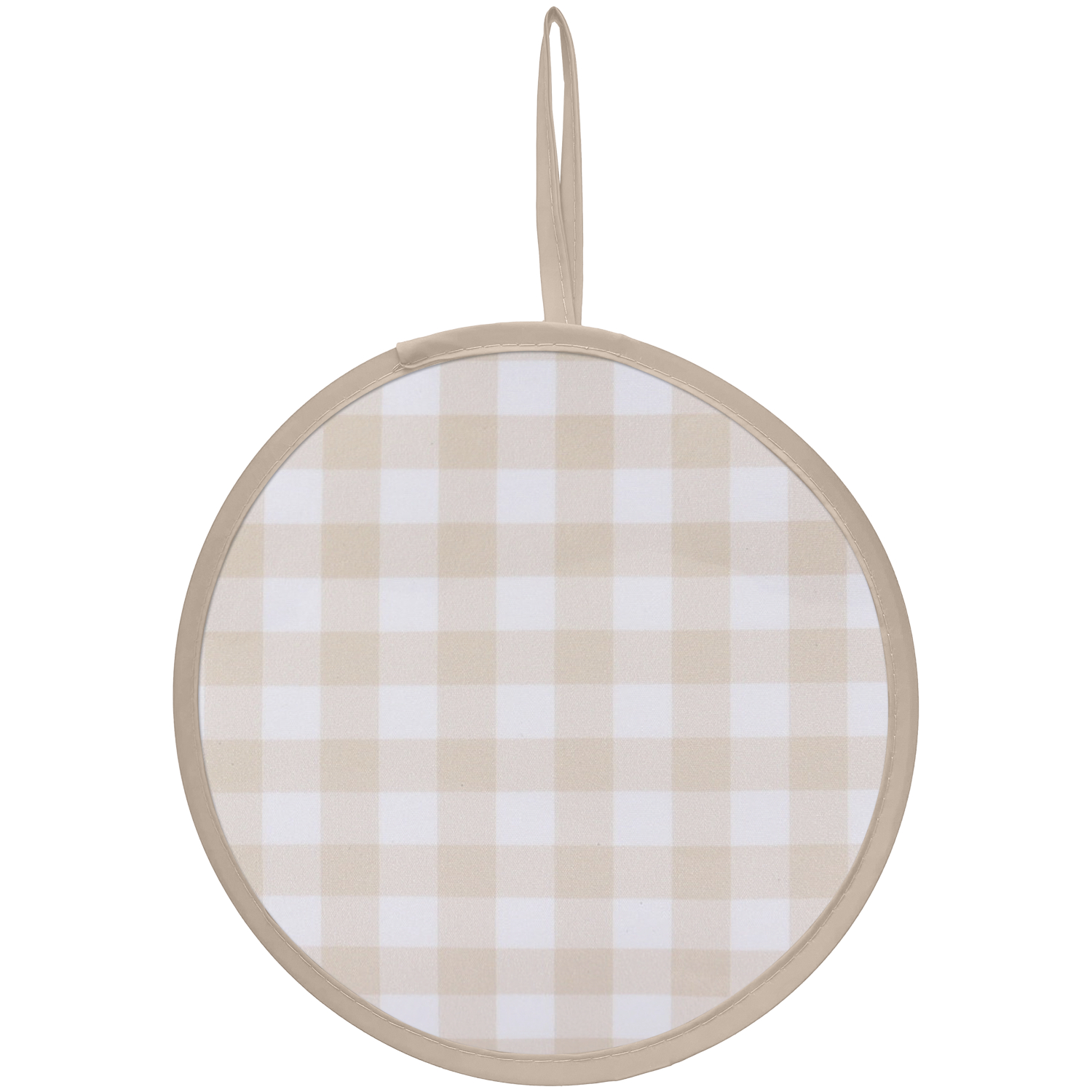 Wicked Sista Foldable Fan Classic Gingham 1 each - Image 1