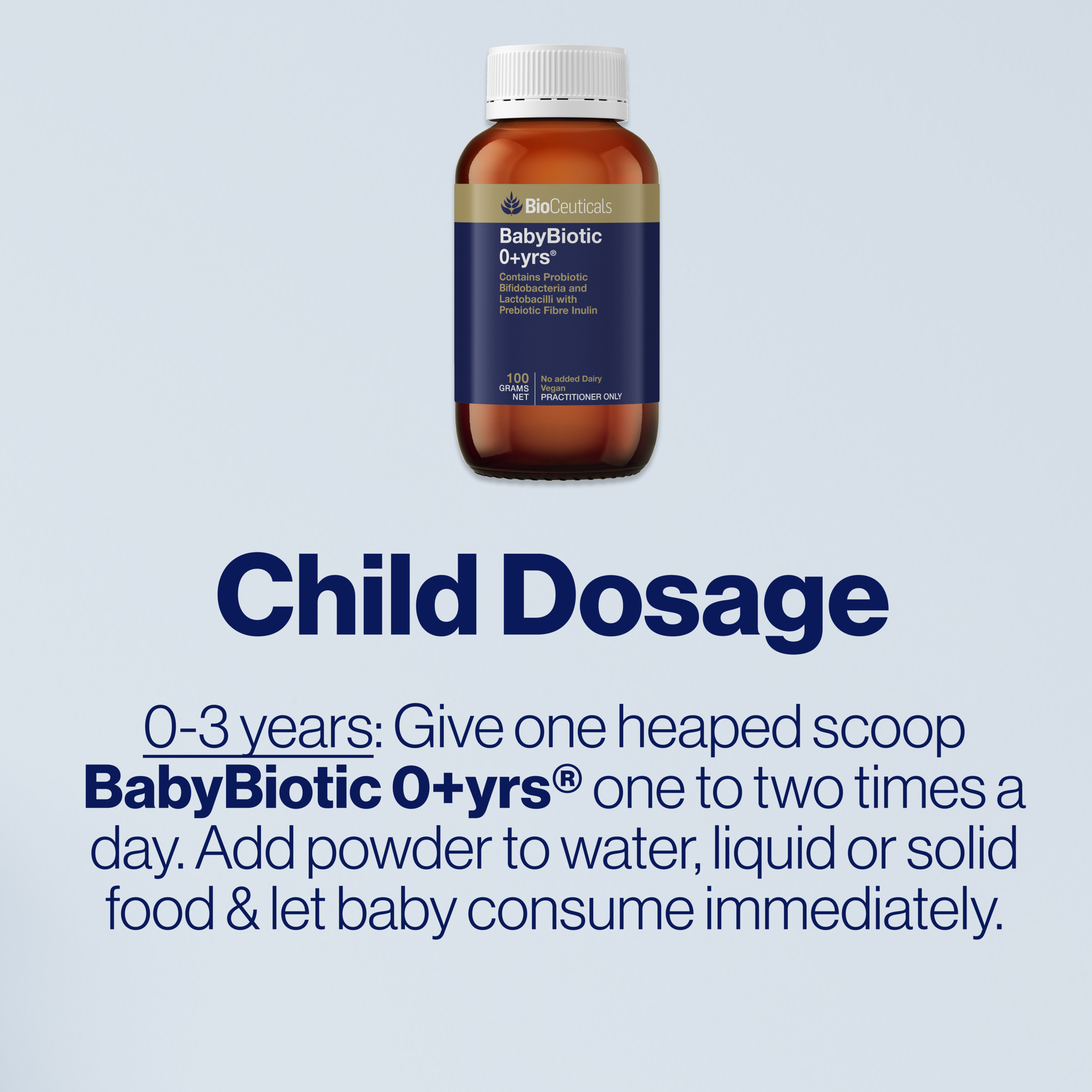 BioCeuticals BabyBiotic 0+Years 100g - Image 7