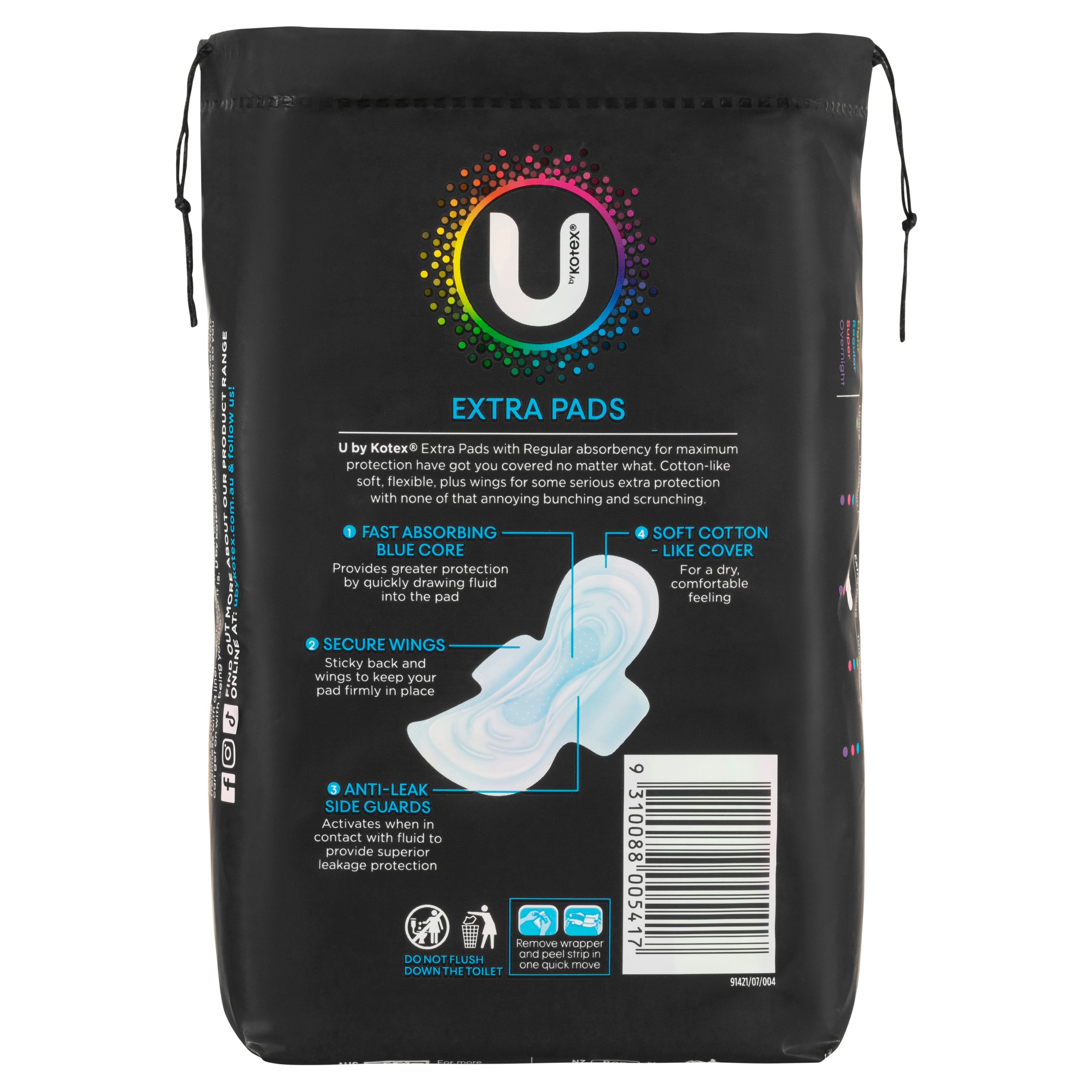 U by Kotex Pads Regular 16 pack - Image 5