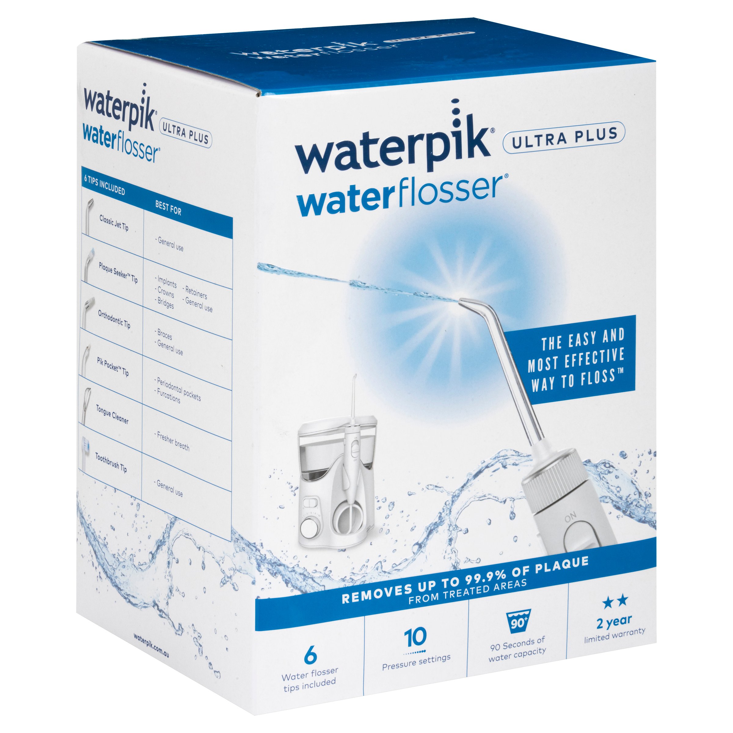 Waterpik Ultra Plus Waterflosser White 1 each - Image 9
