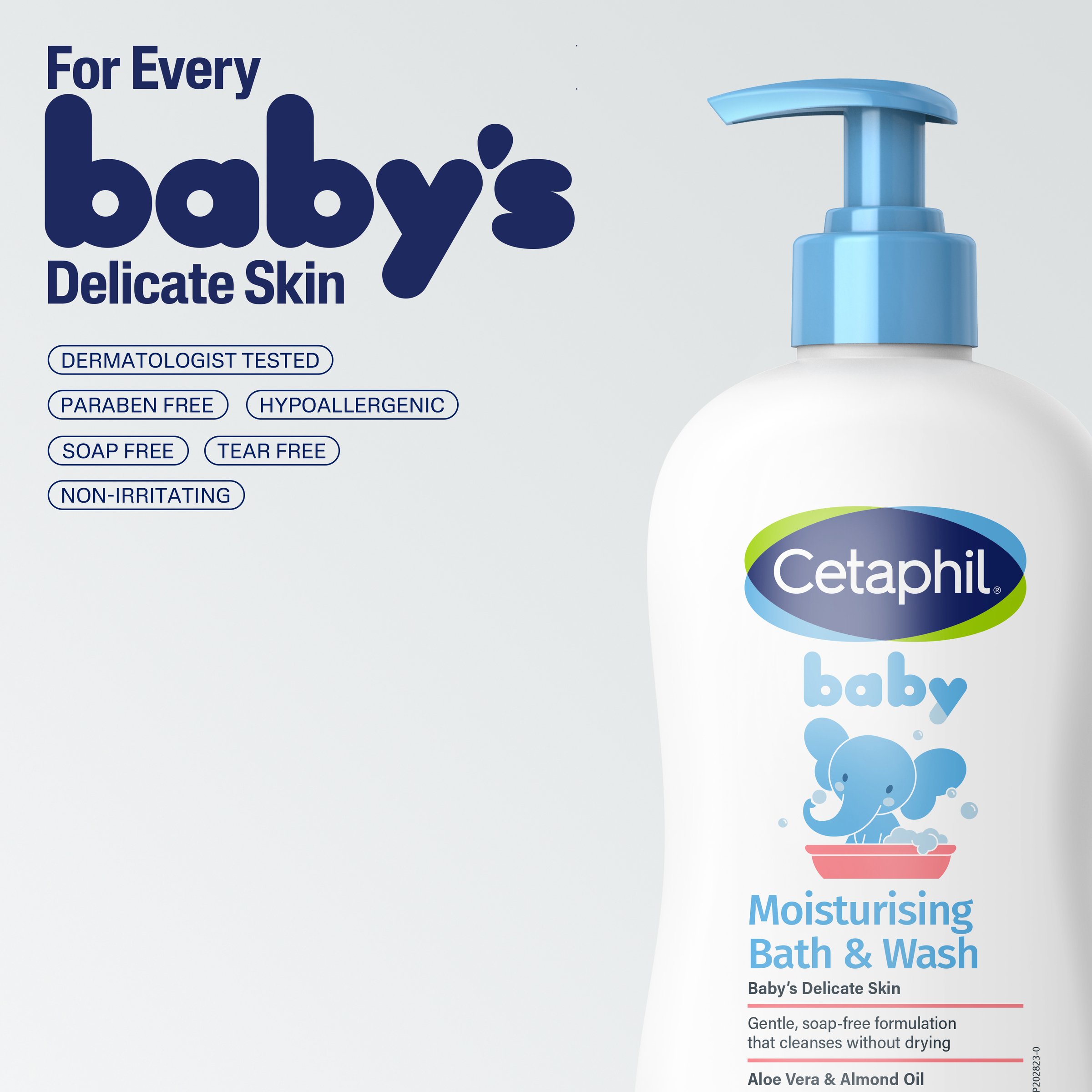 Cetaphil Baby Moisturising Bath & Wash 400ml - Image 8
