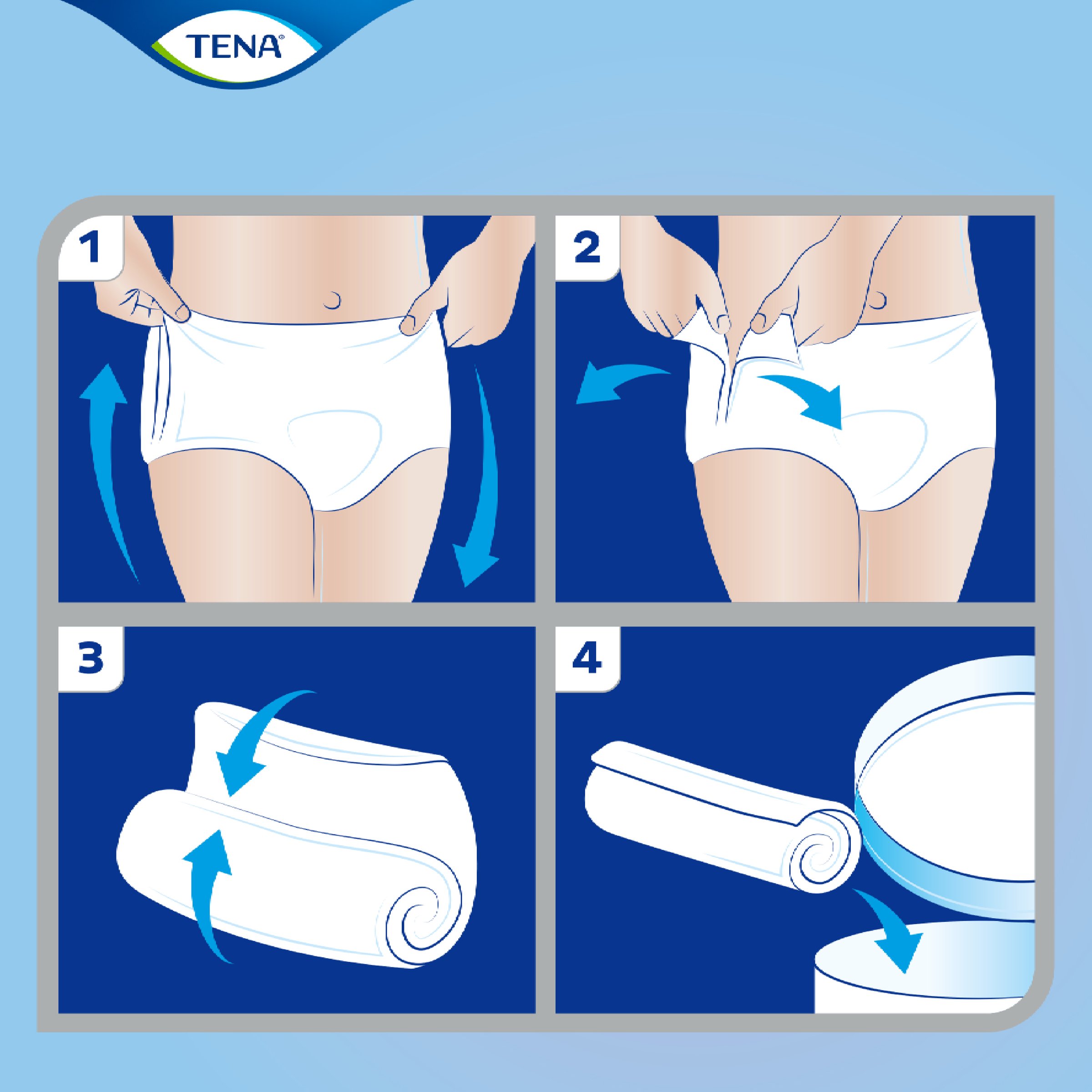 Tena Proskin Pants Maxi Extra Large 10 pack - Image 4