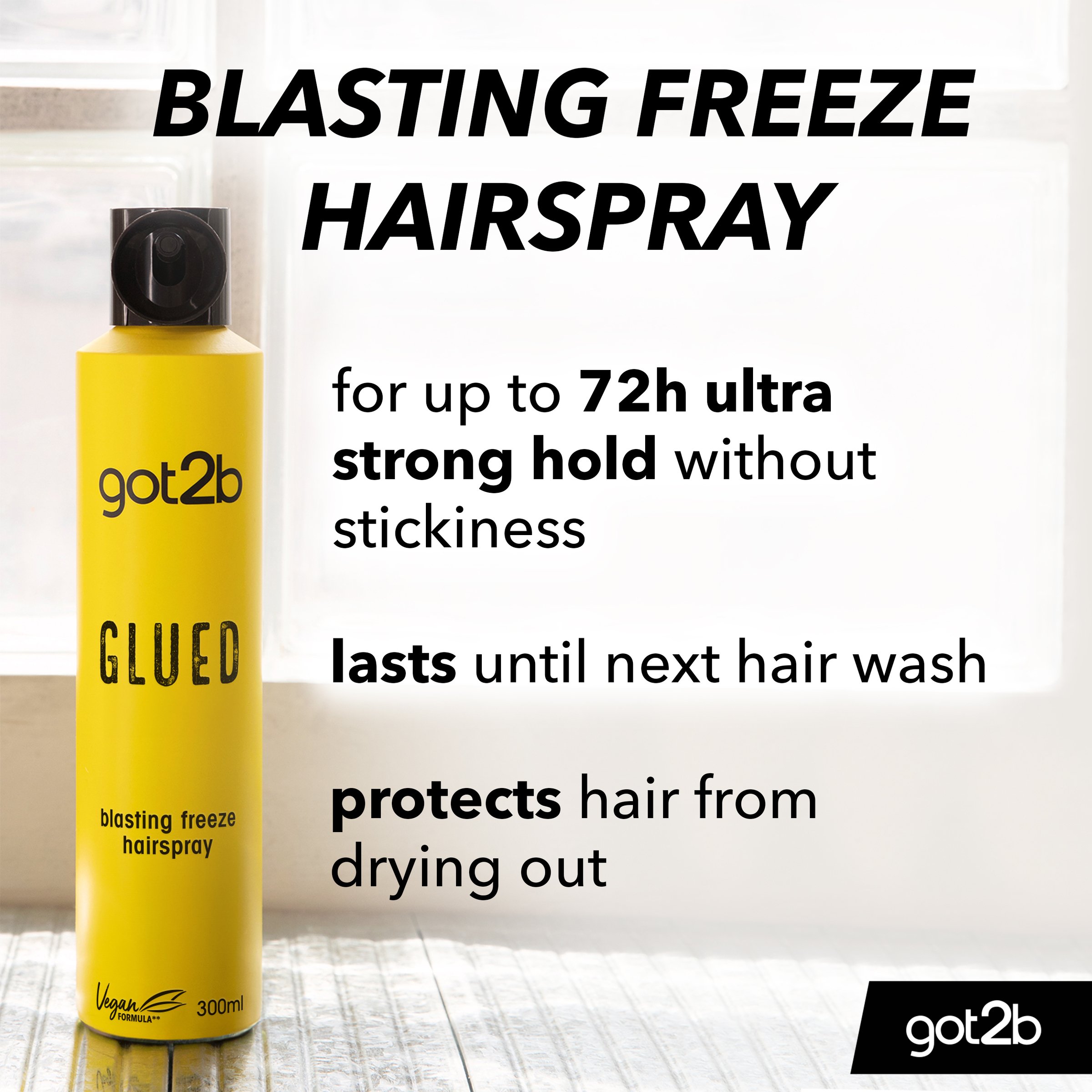 Got2B Glued Hairspray 300ml - Image 5