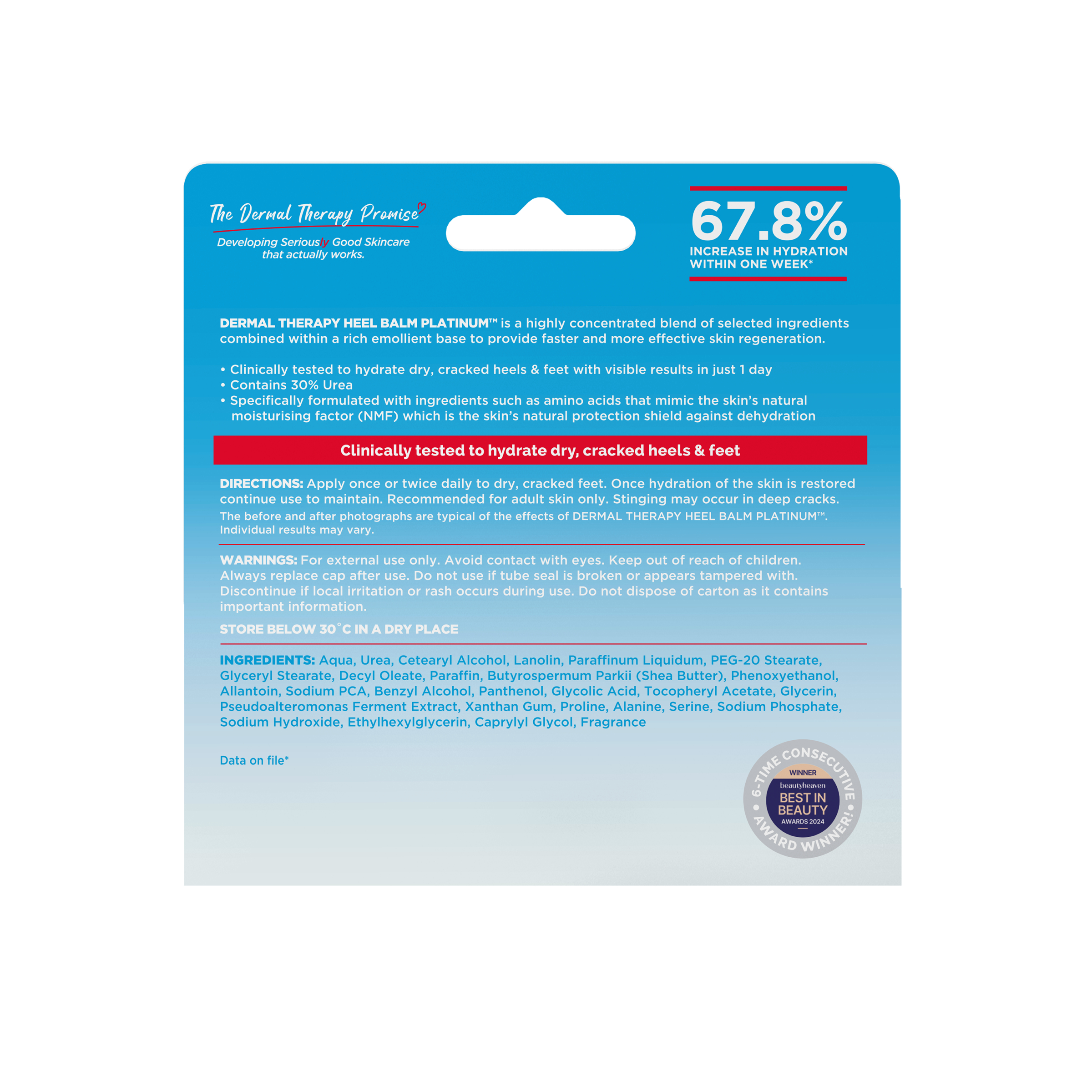 Dermal Therapy Heel Balm Platinum 75g - Image 2