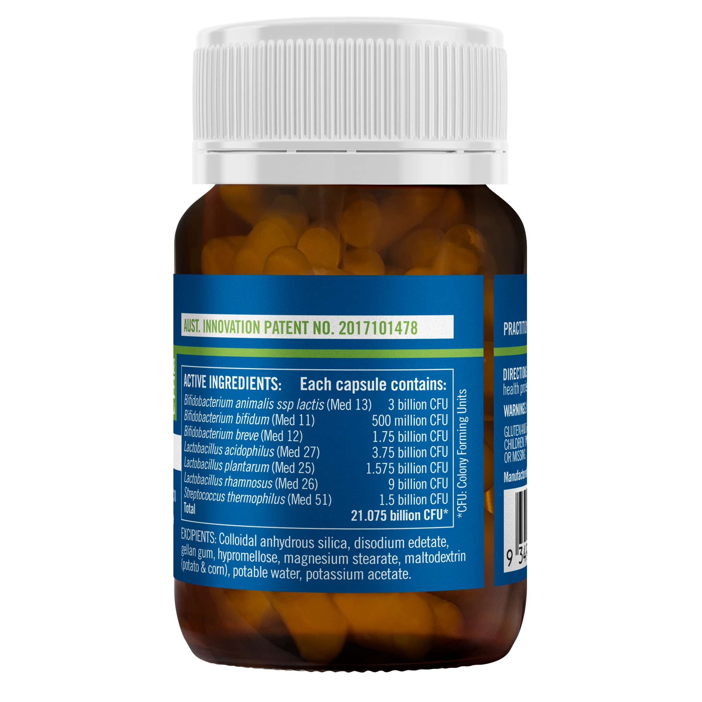 Bioglan Medlab MultiBiotic 30 capsules - Image 3