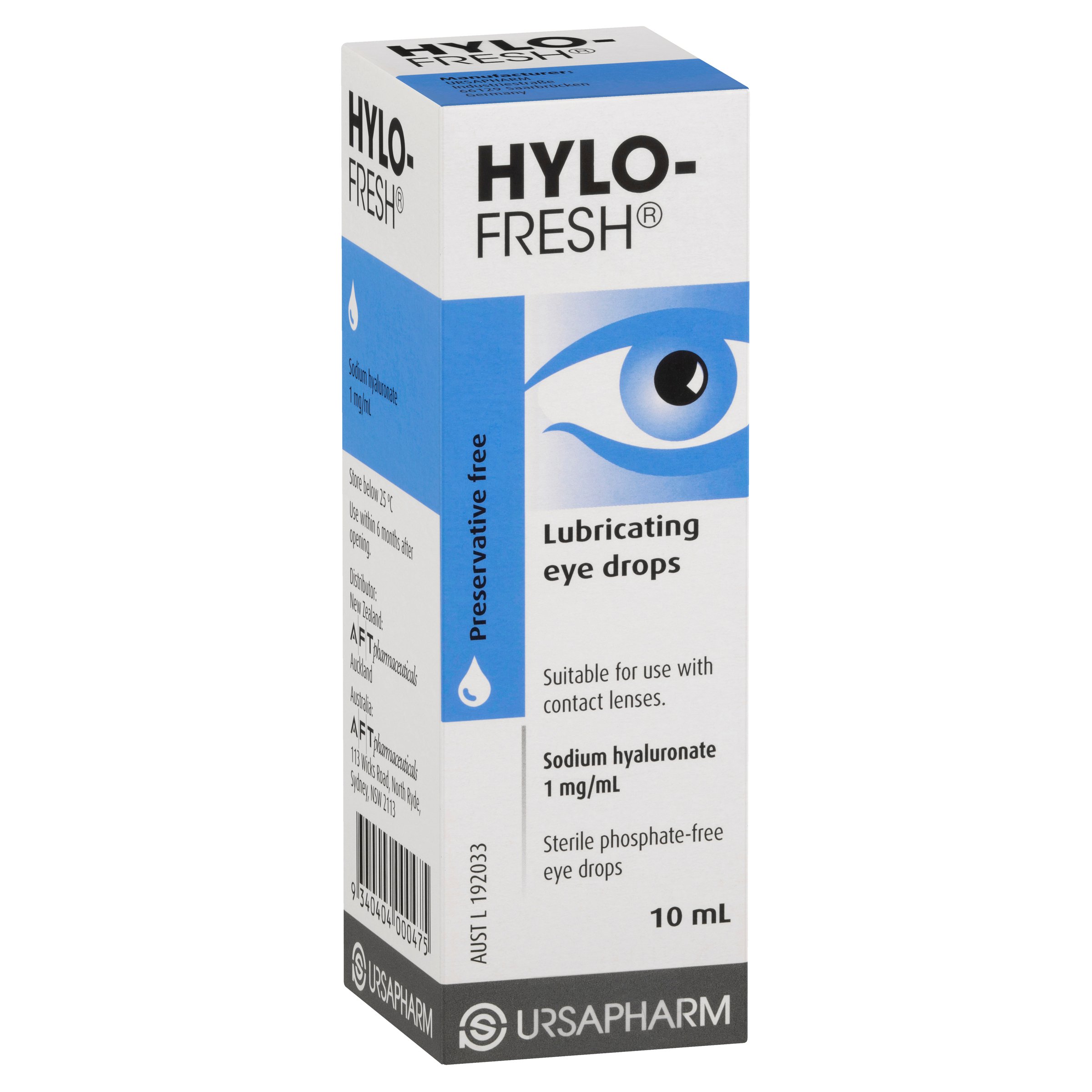 Hylo-Fresh Lubricating Eye Drops 1mg/mL - 10ml - Image 9