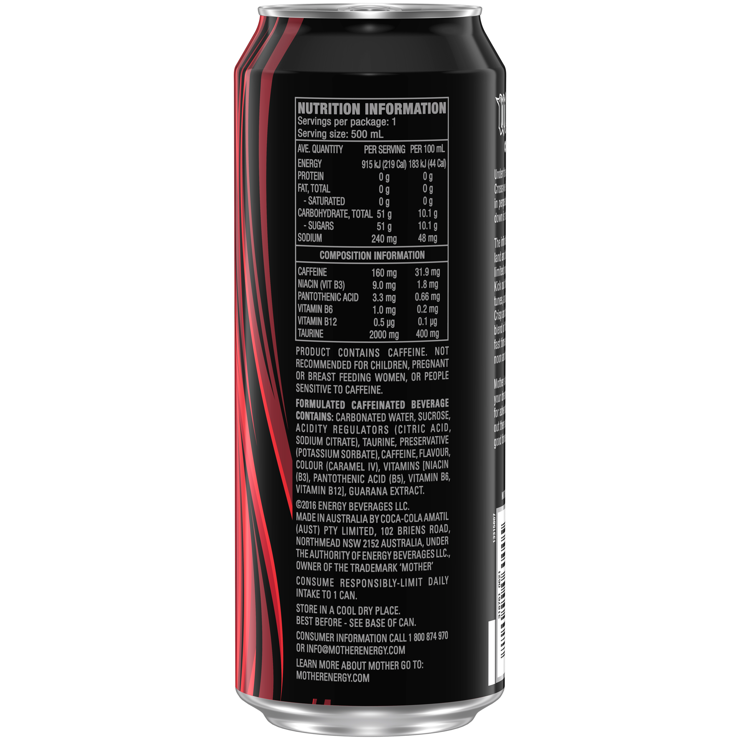 Mother Energy Drink 500ml - Image 2