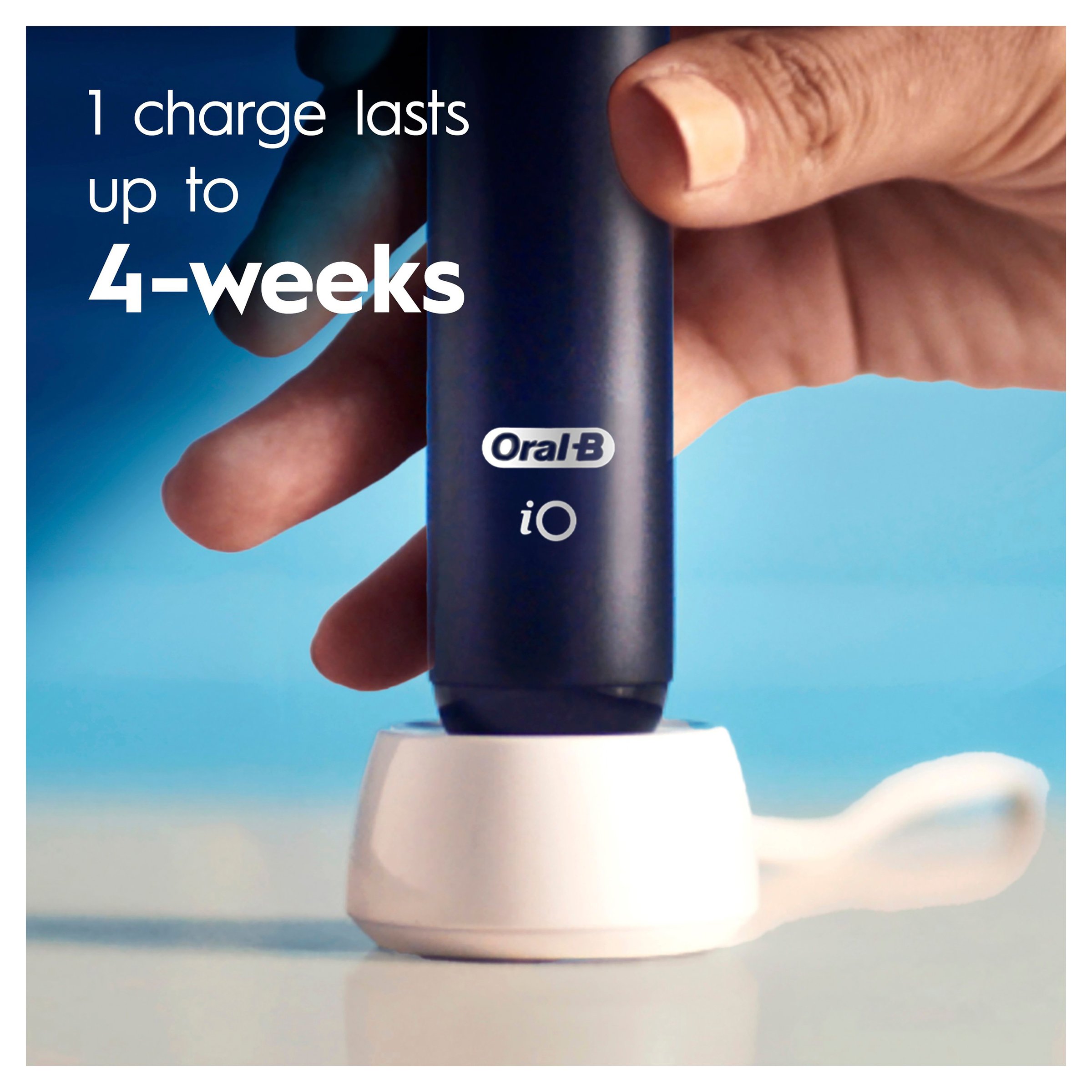 Oral-B iO2 Black Electric Toothbrush 1 pack - Image 9