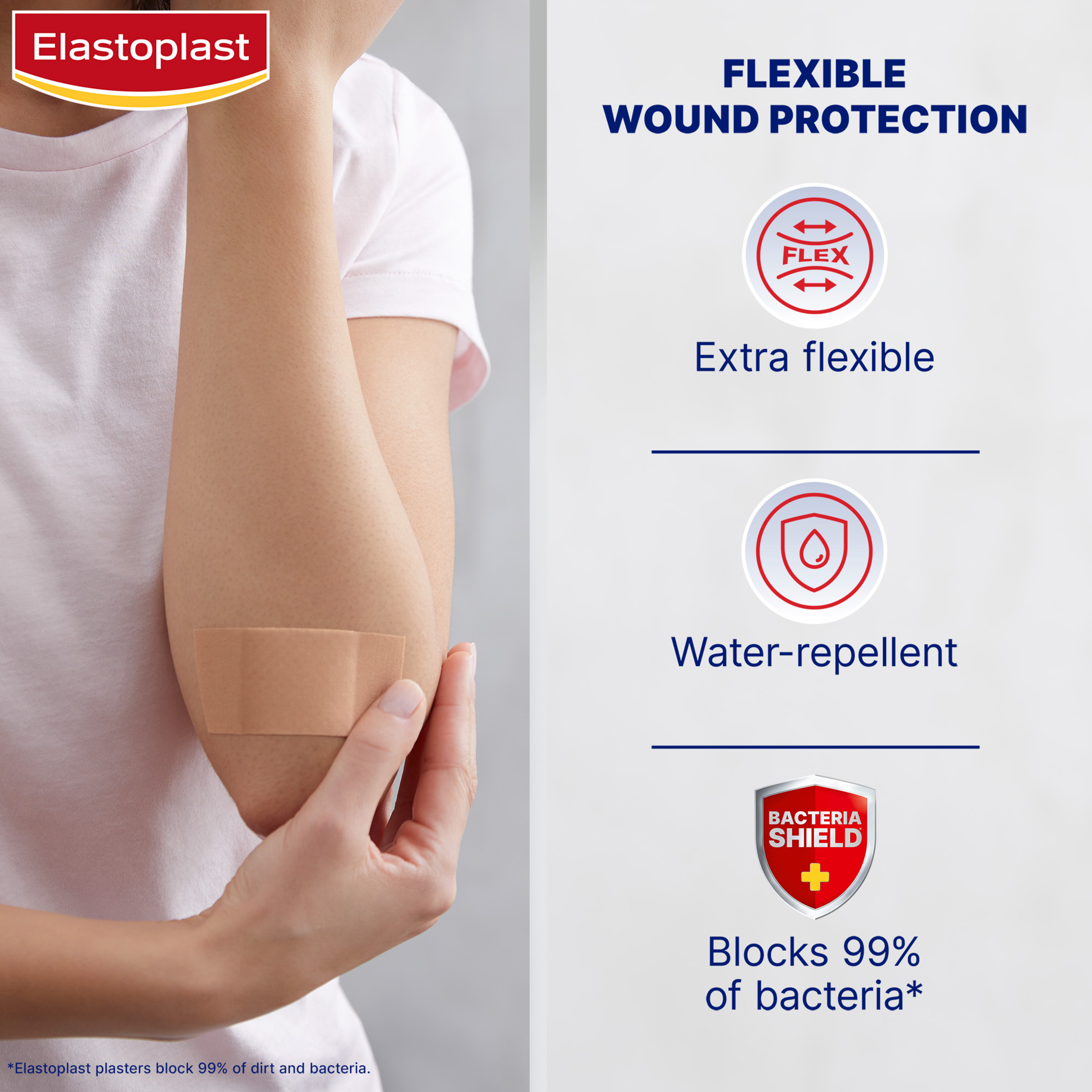 Elastoplast Flex Fabric Dressing 1m X 6cm - 1 each - Image 6