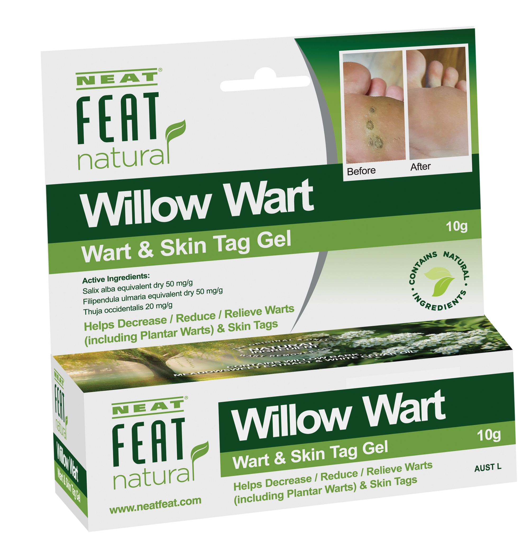 Neat Feat Natural Willow Wart Remedy 10g - Image 1