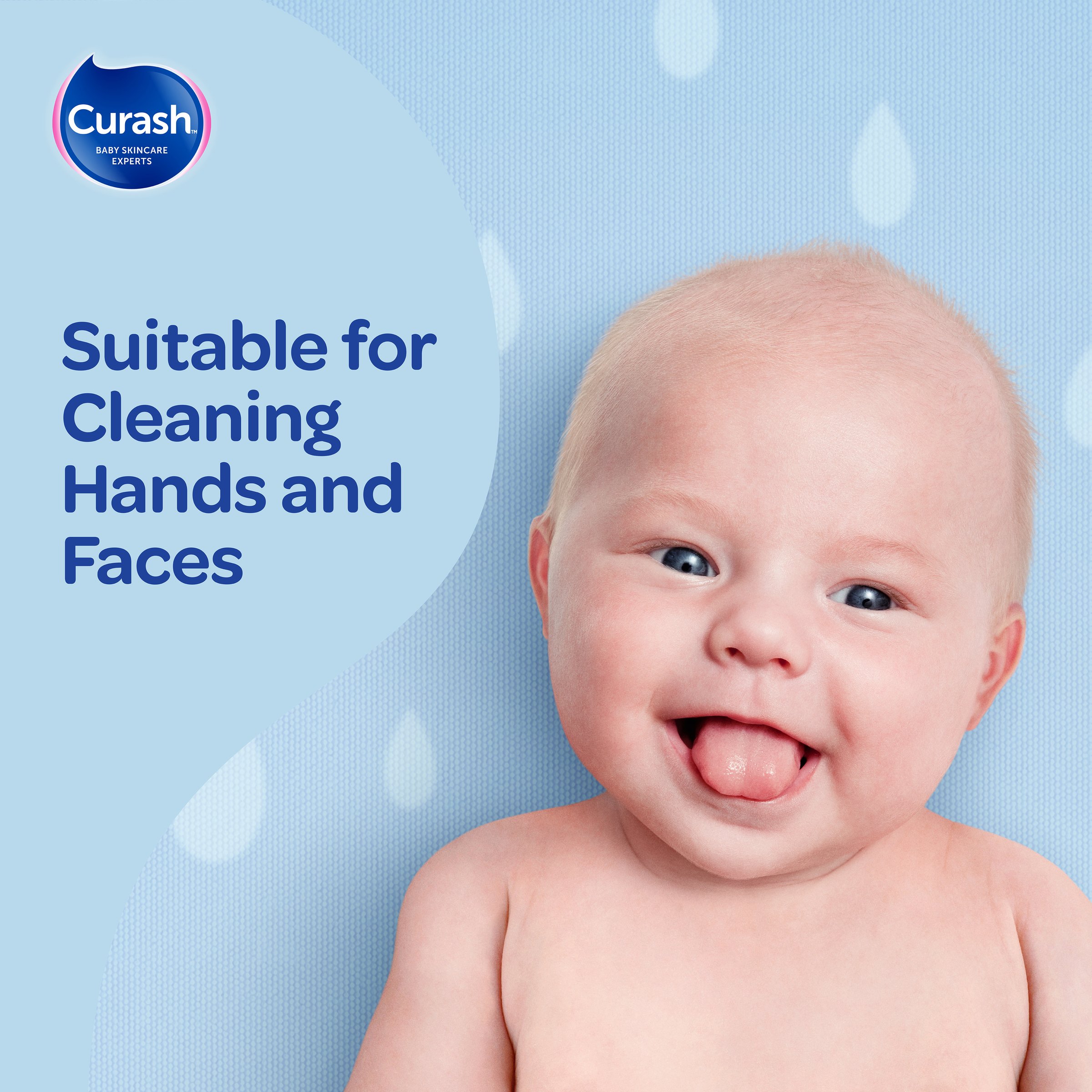 Curash Baby Water 80 Wipes - 3 pack - Image 8