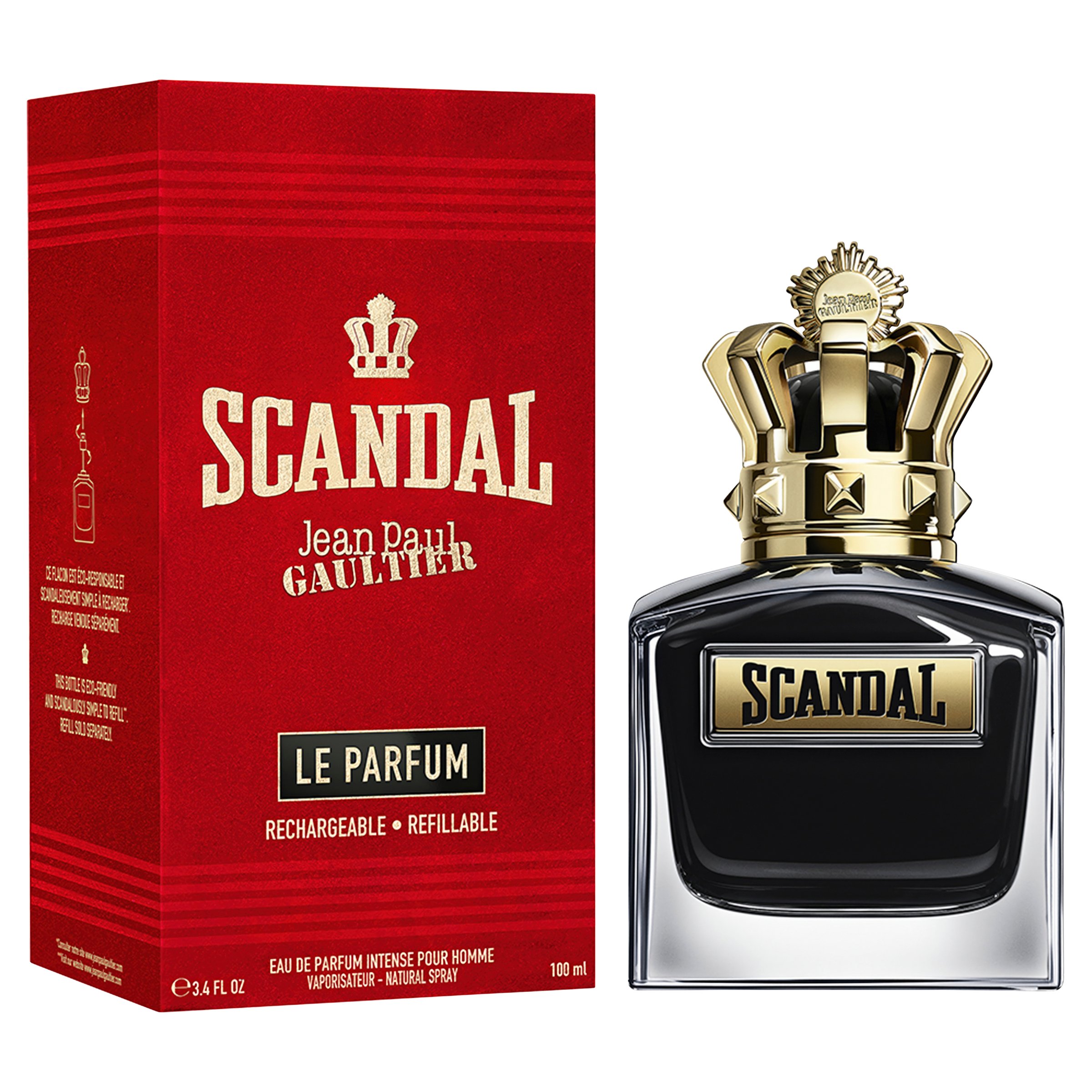 Jean Paul Gaultier Scandal Pour Homme Le Parfum EDP Spray 100ml - Image 2
