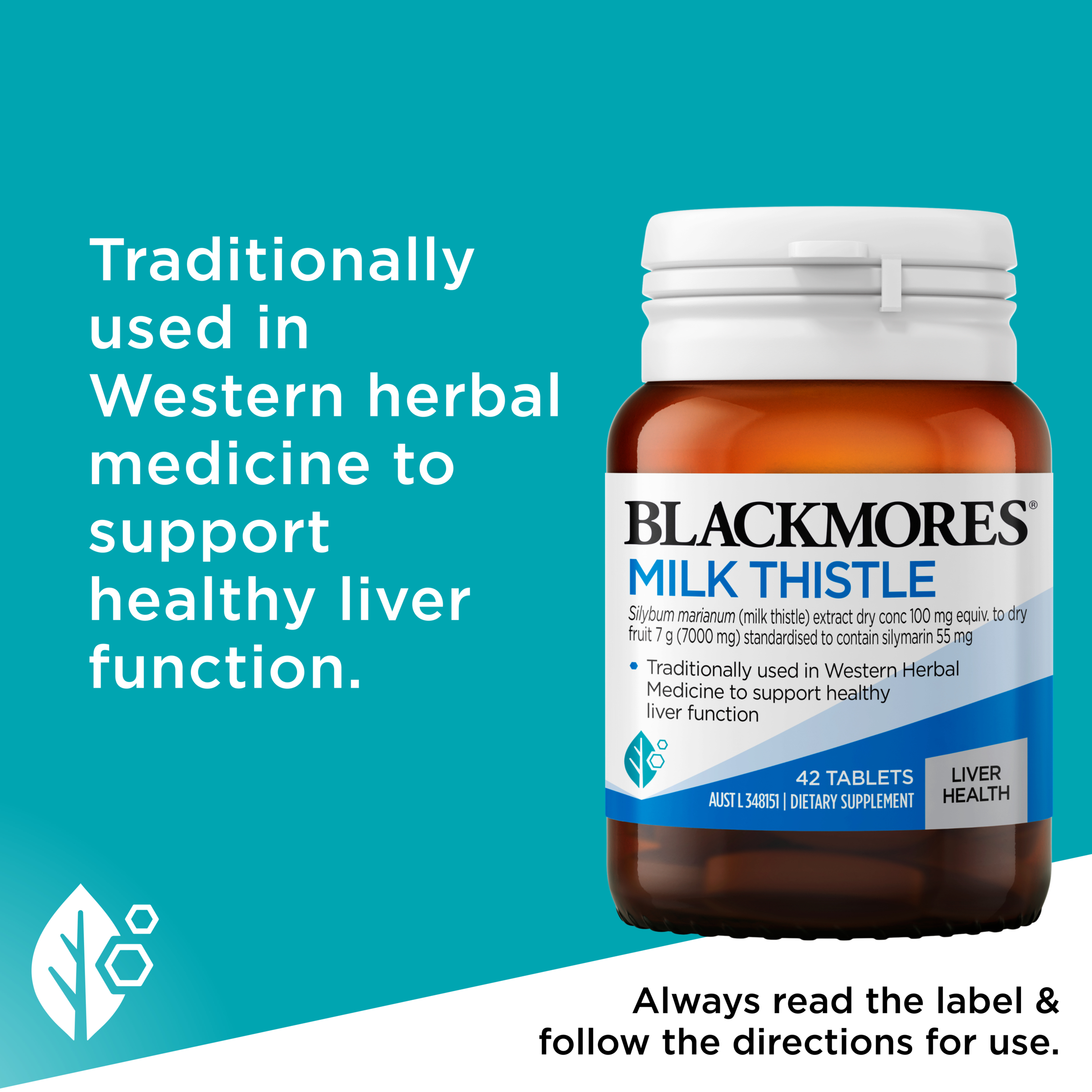 Blackmores Milk Thistle 42 tablets - Image 6