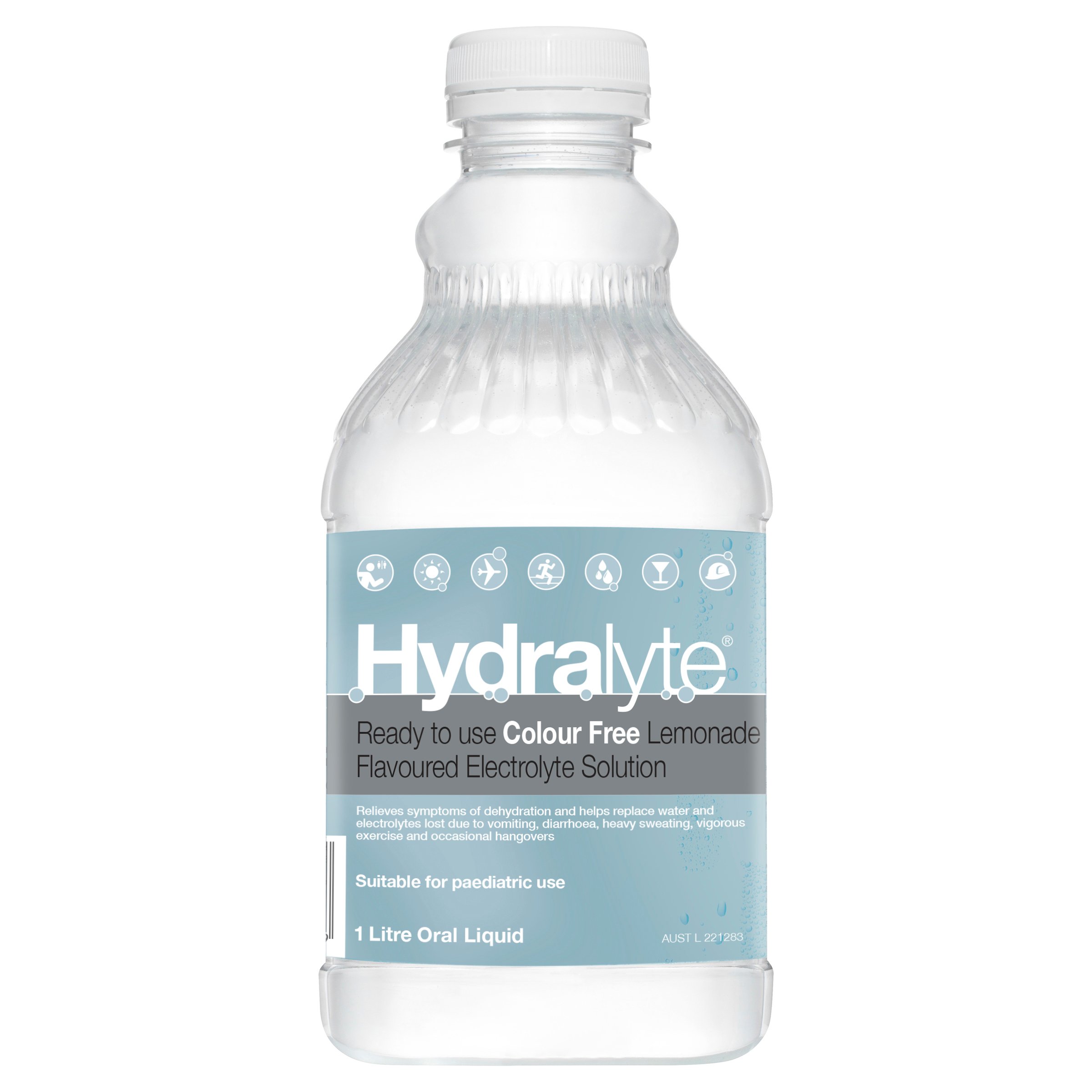 Hydralyte Colour Free Lemonade Flavoured Solution 1 litre - Image 4