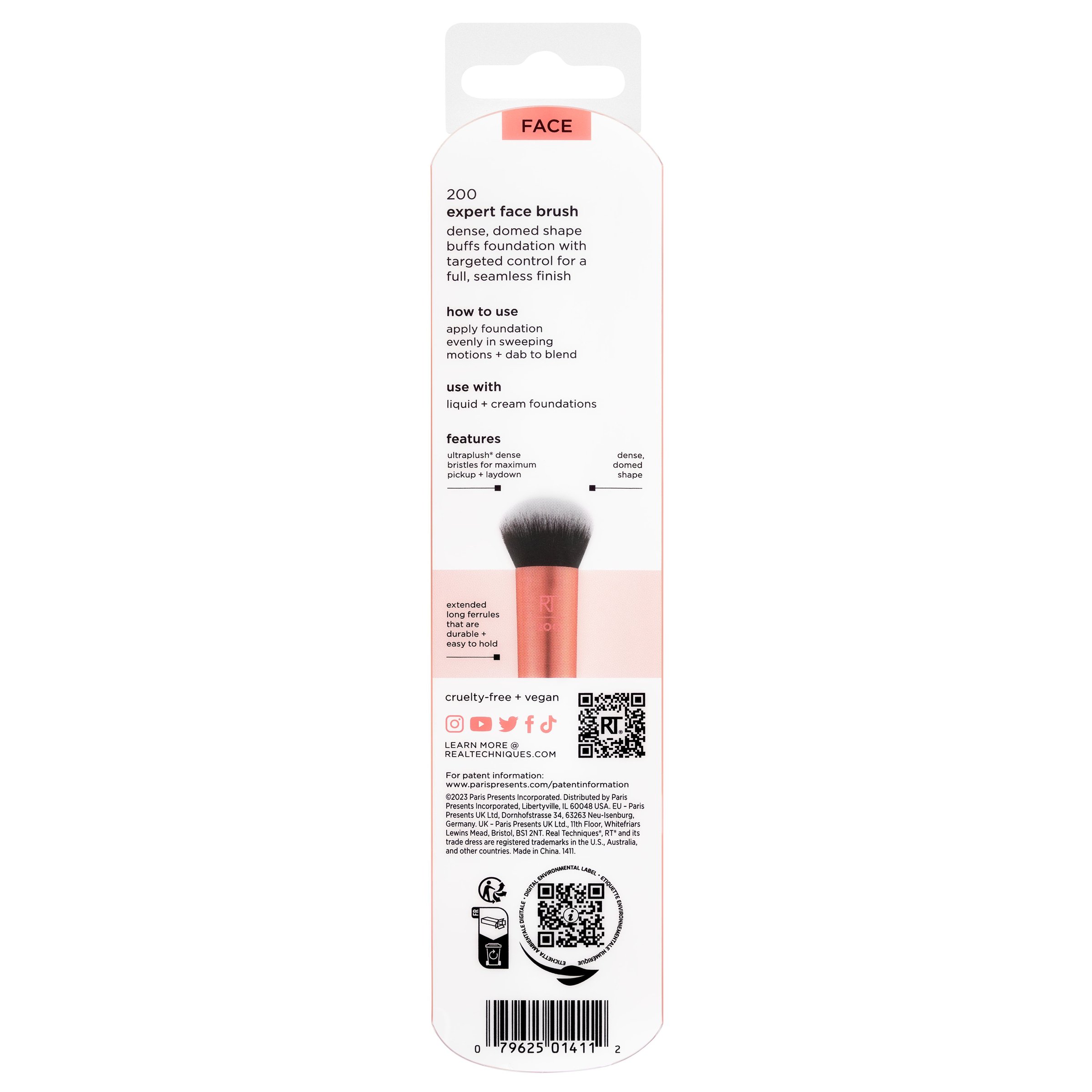 Real Techniques Expert Makeup Brush 1 each - Image 2