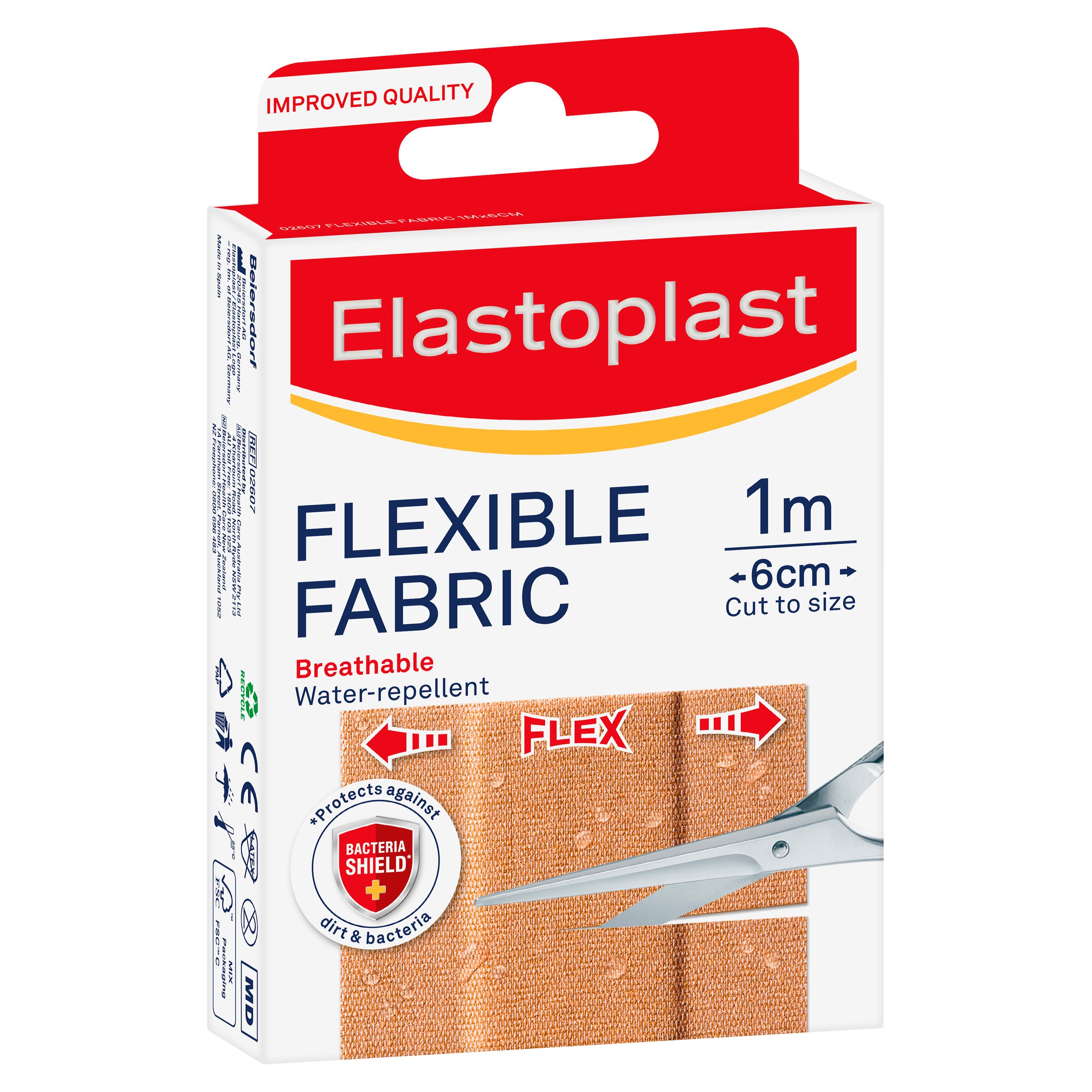 Elastoplast Flex Fabric Dressing 1m X 6cm - 1 each - Image 4