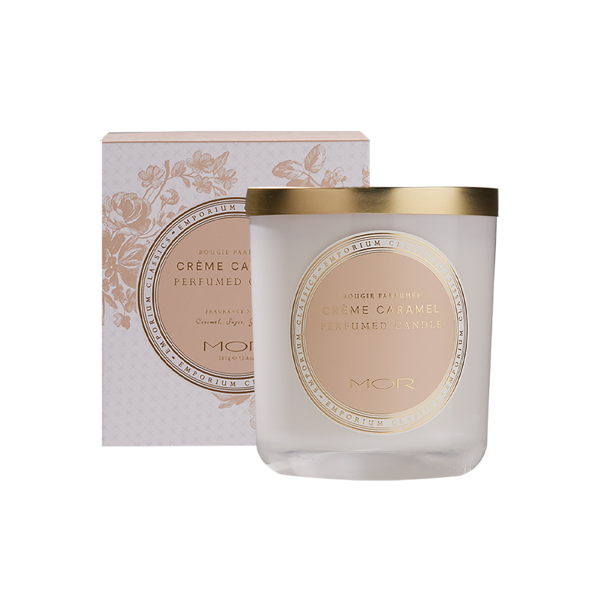 MOR Emporium Classics Crème Caramel Perfumed Candle 380g - Image 1