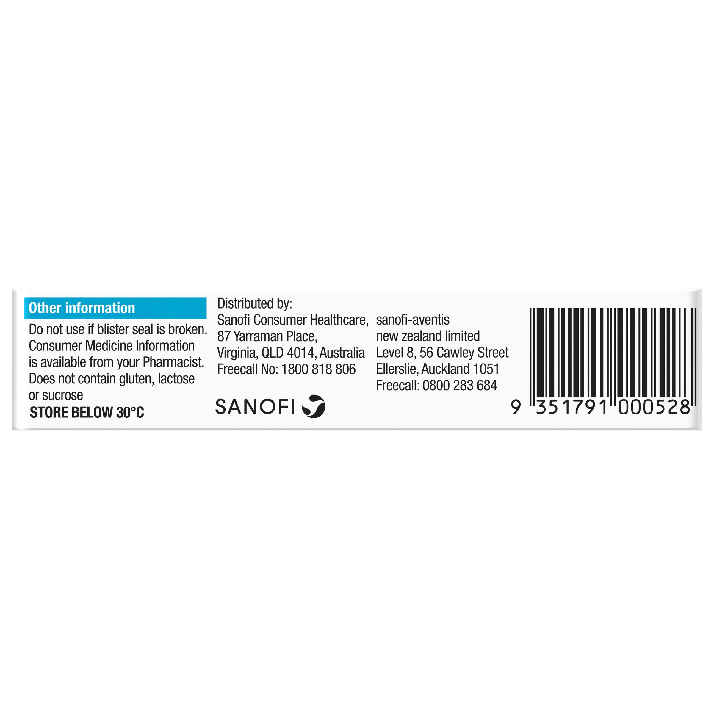 Mersynofen Paracetamol & Ibuprofen 12 tablets - Image 2