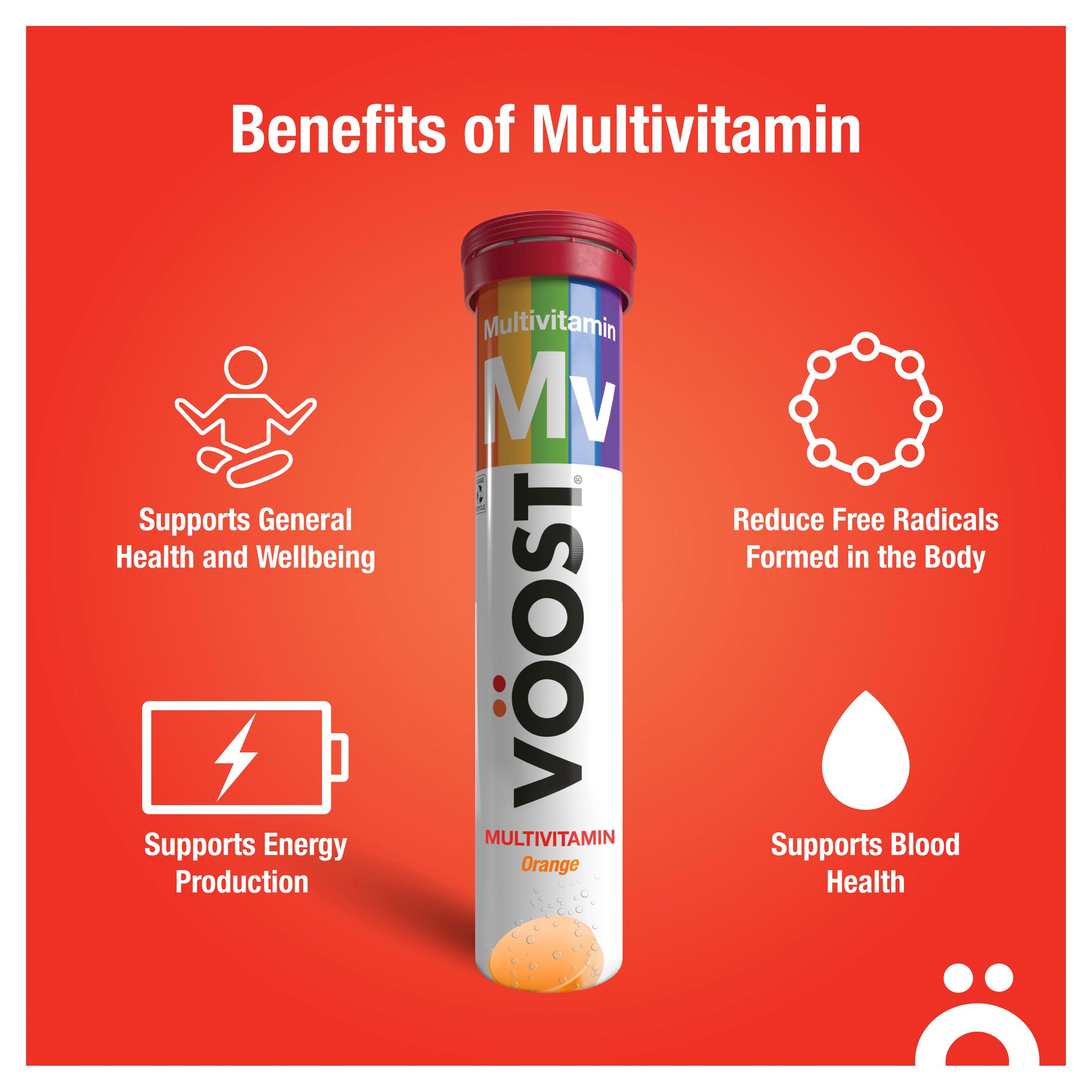 Voost Multivitamin Orange Effervescent 20 tablets - Image 7