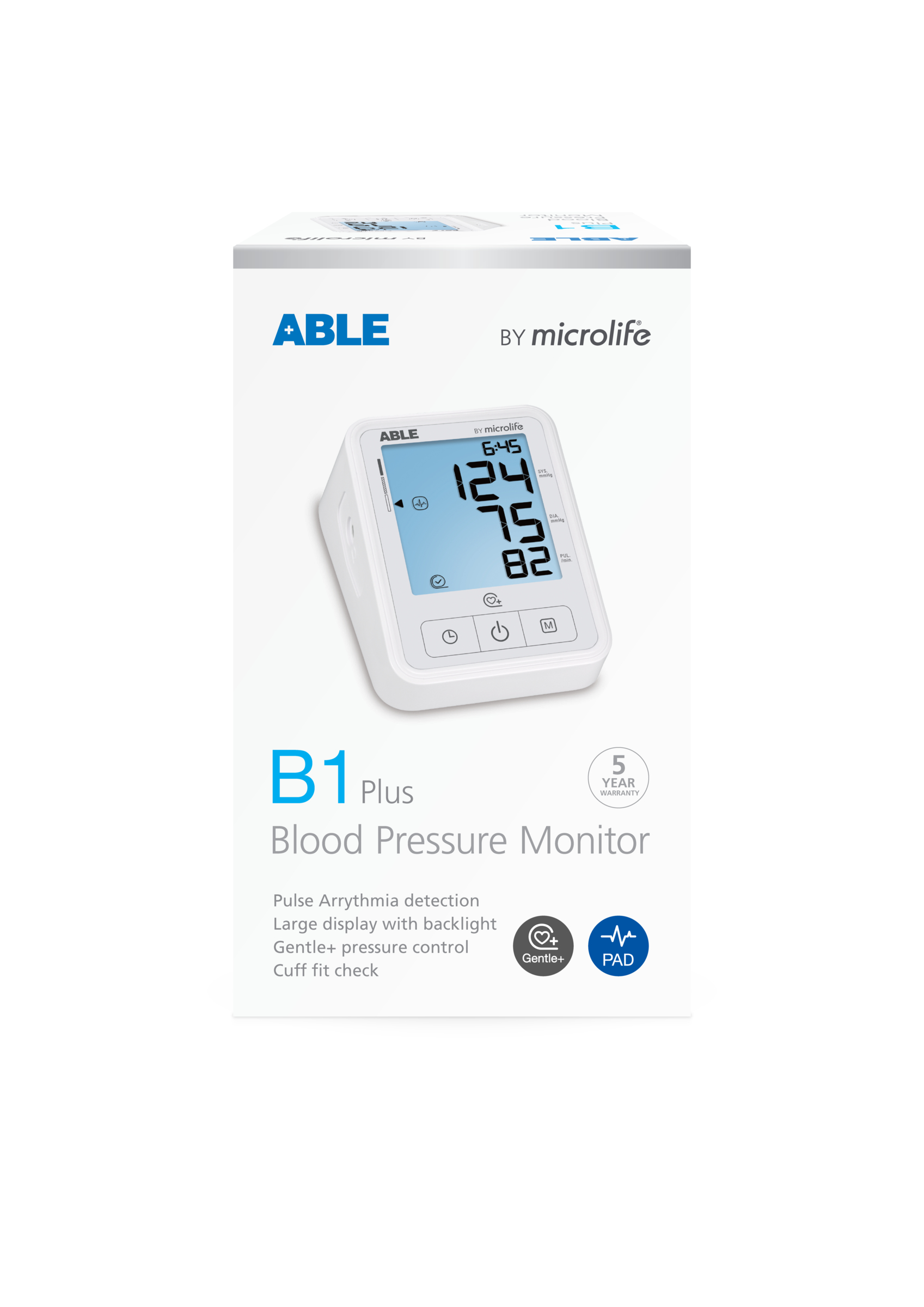 Able B1 Plus Blood Pressure Monitor 1 each - Image 1